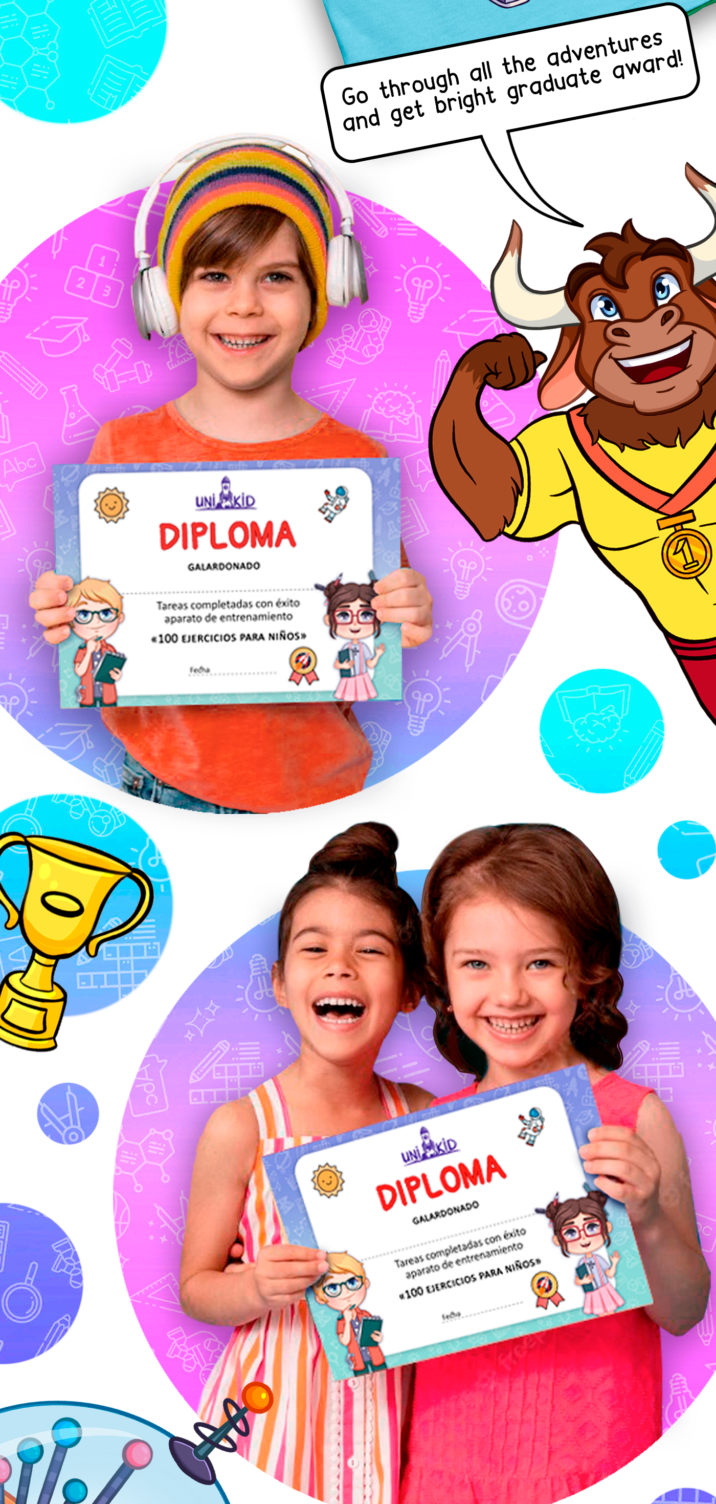 Children's task book illustration «UNI KID» — Изображение №15 — Иллюстрация на Dprofile