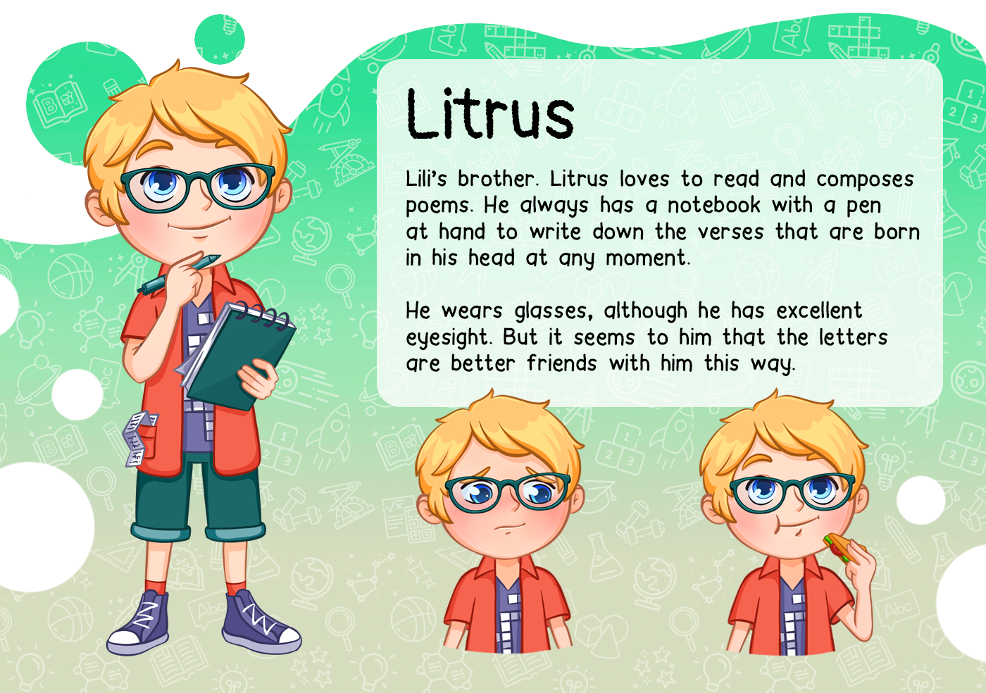 Children's task book illustration «UNI KID» — Изображение №5 — Иллюстрация на Dprofile
