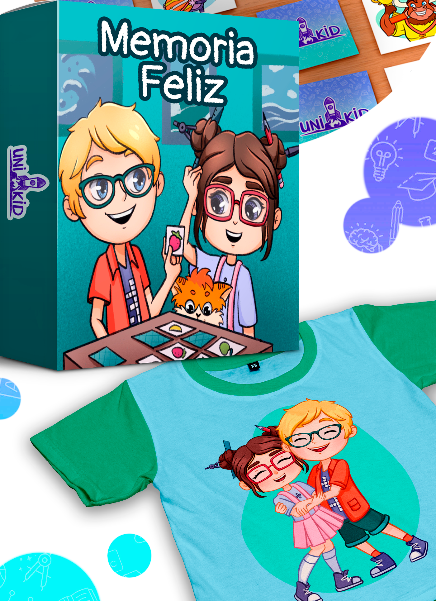 Children's task book illustration «UNI KID» — Изображение №14 — Иллюстрация на Dprofile