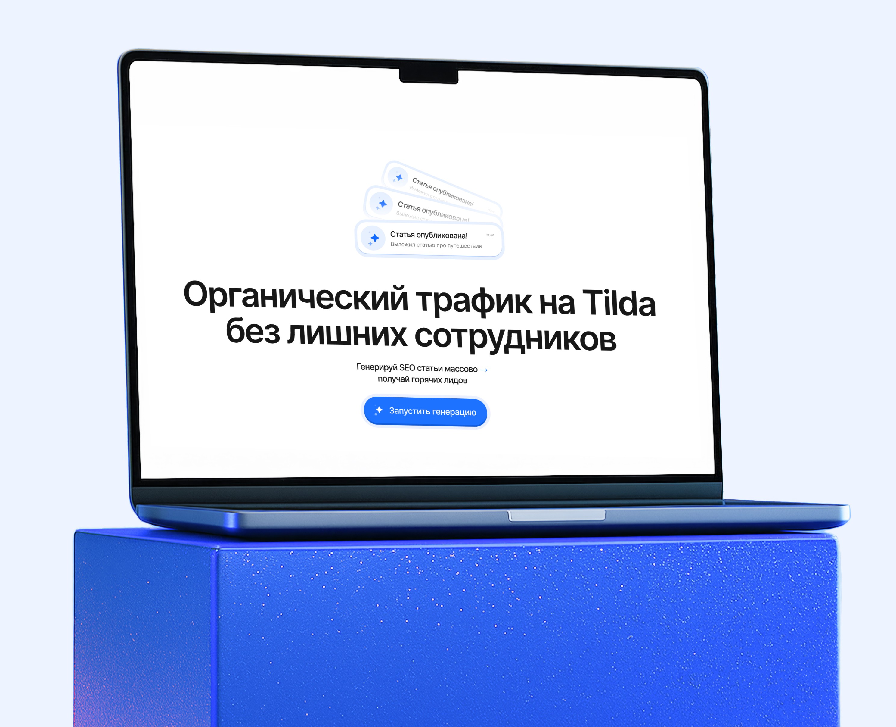 Лендинг postic.ru на Dprofile