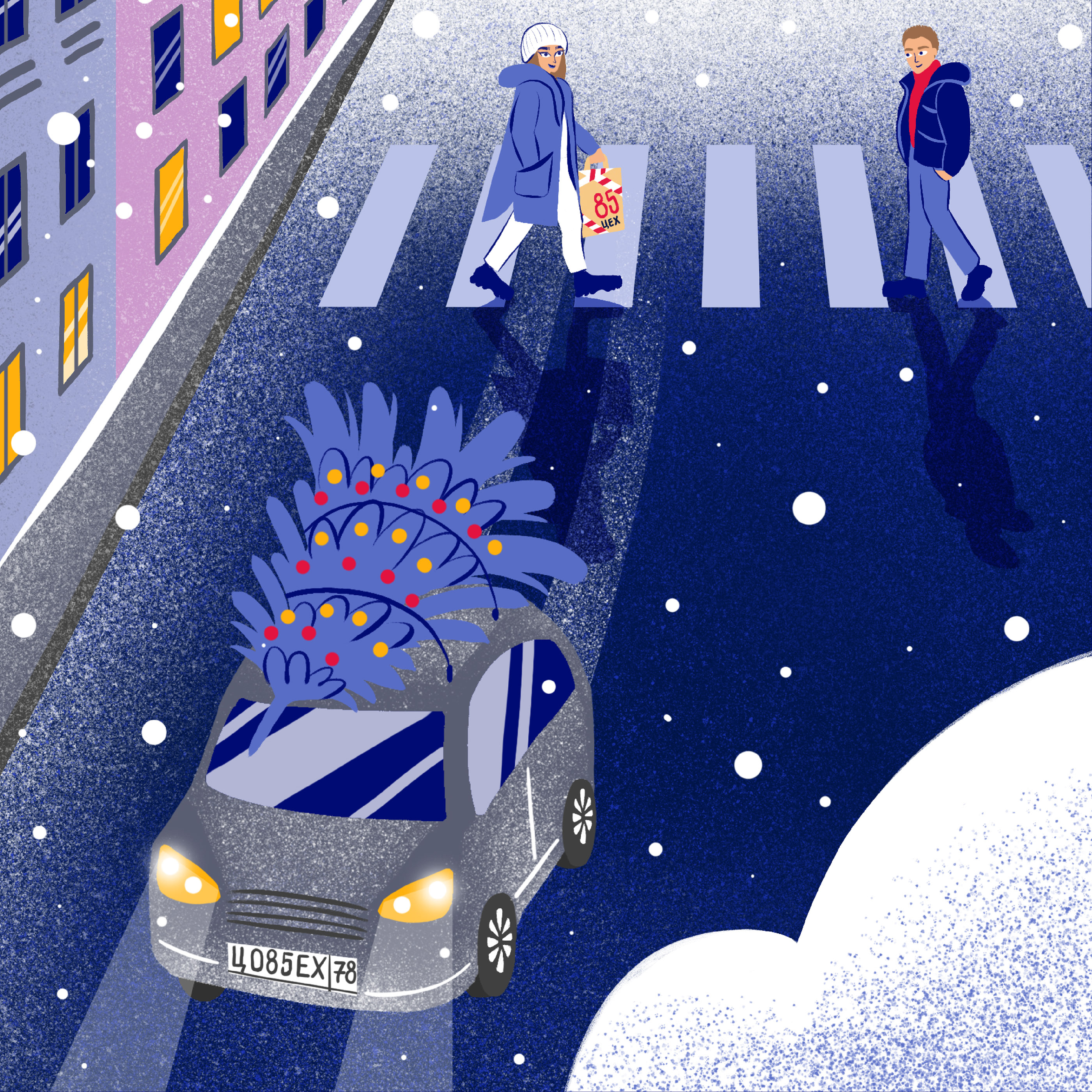 Стаканчики для кофейни Цех 85 — Изображение №10 — Брендинг, Иллюстрация на Dprofile