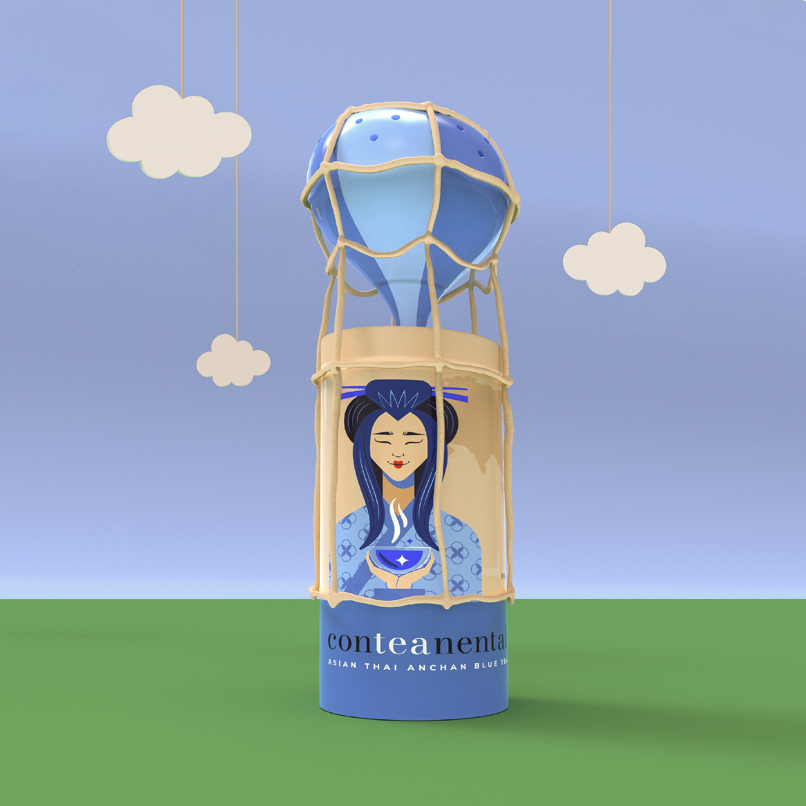 Брендинг и упаковка чая Conteanental — Изображение №13 — Брендинг, Иллюстрация на Dprofile