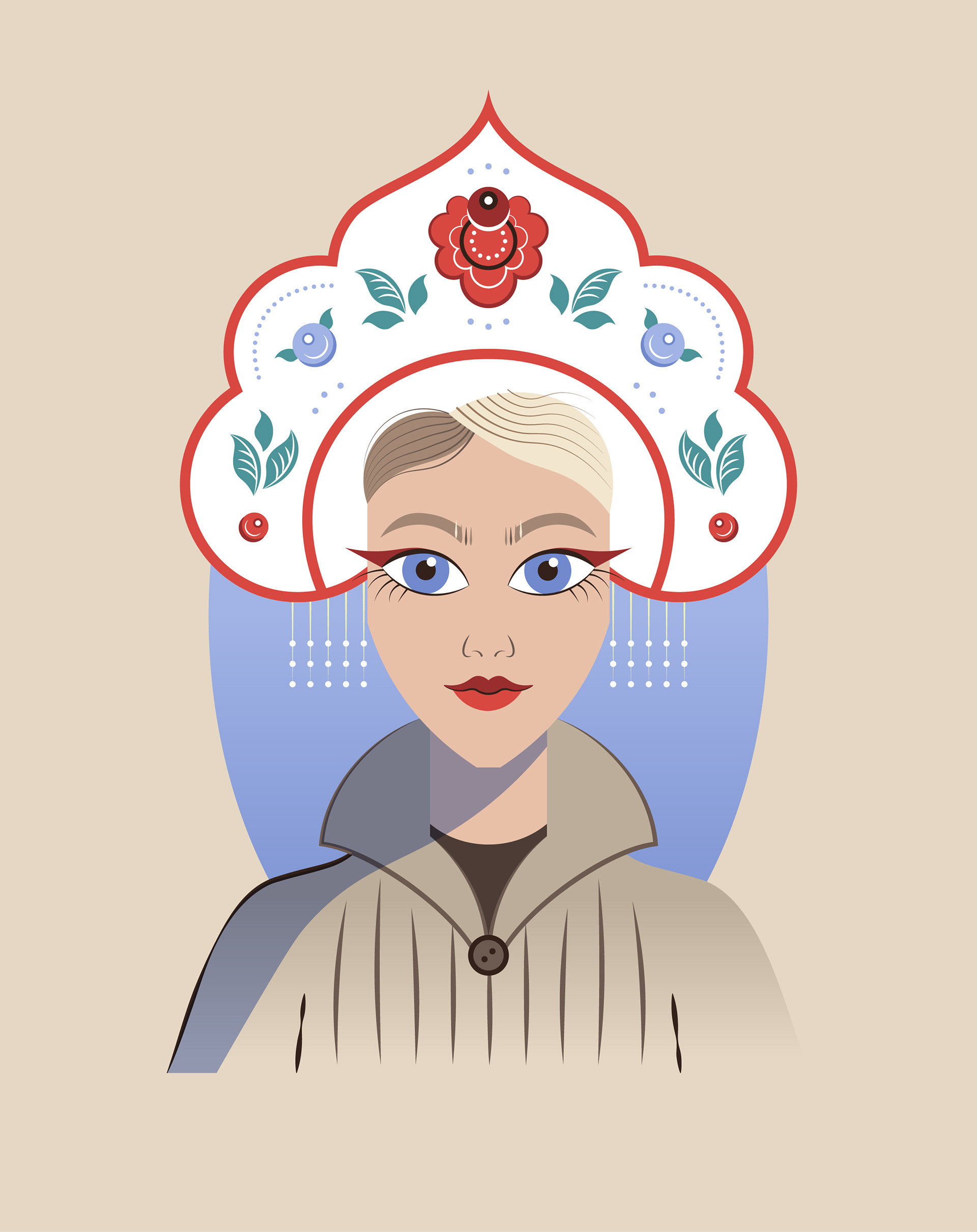 Концепт айдентики РОССИЯ & LOVE REPUBLIC — Изображение №10 — Брендинг, Иллюстрация на Dprofile