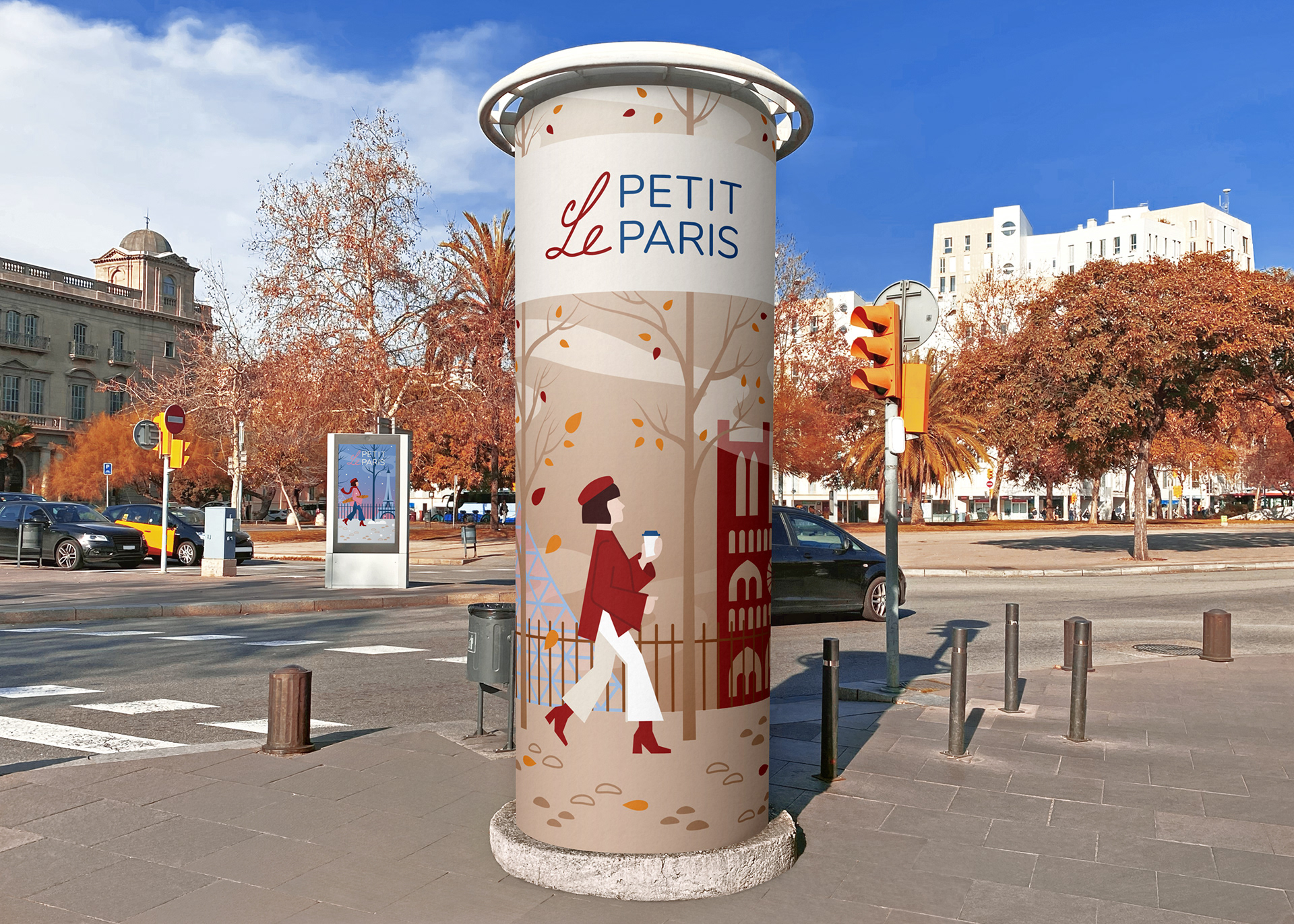 Кофейня пекарня Le Petit Paris брендинг — Изображение №12 — Брендинг, Иллюстрация на Dprofile