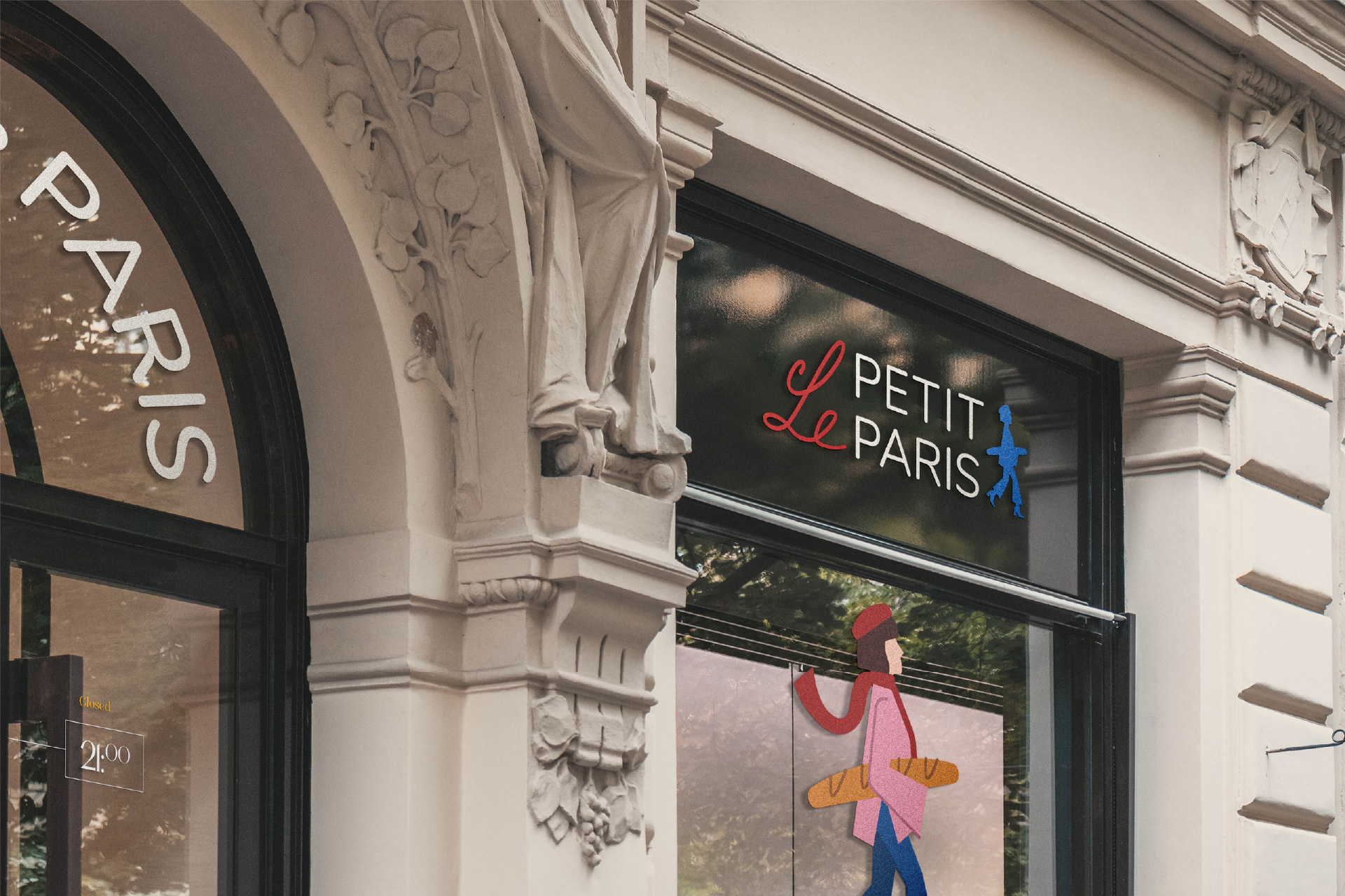 Кофейня пекарня Le Petit Paris брендинг — Изображение №3 — Брендинг, Иллюстрация на Dprofile