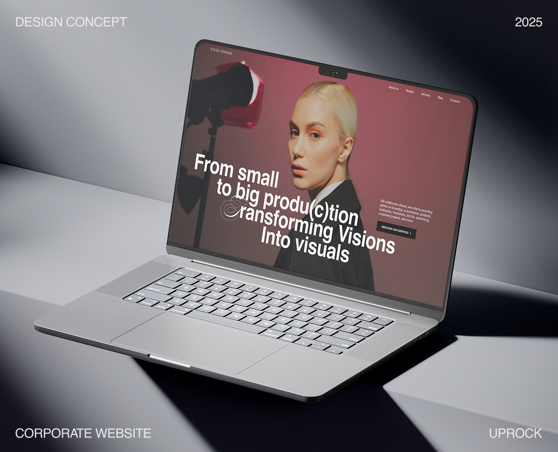 VIVID VISIONS STUDIO | corporate website — Интерфейсы на Dprofile