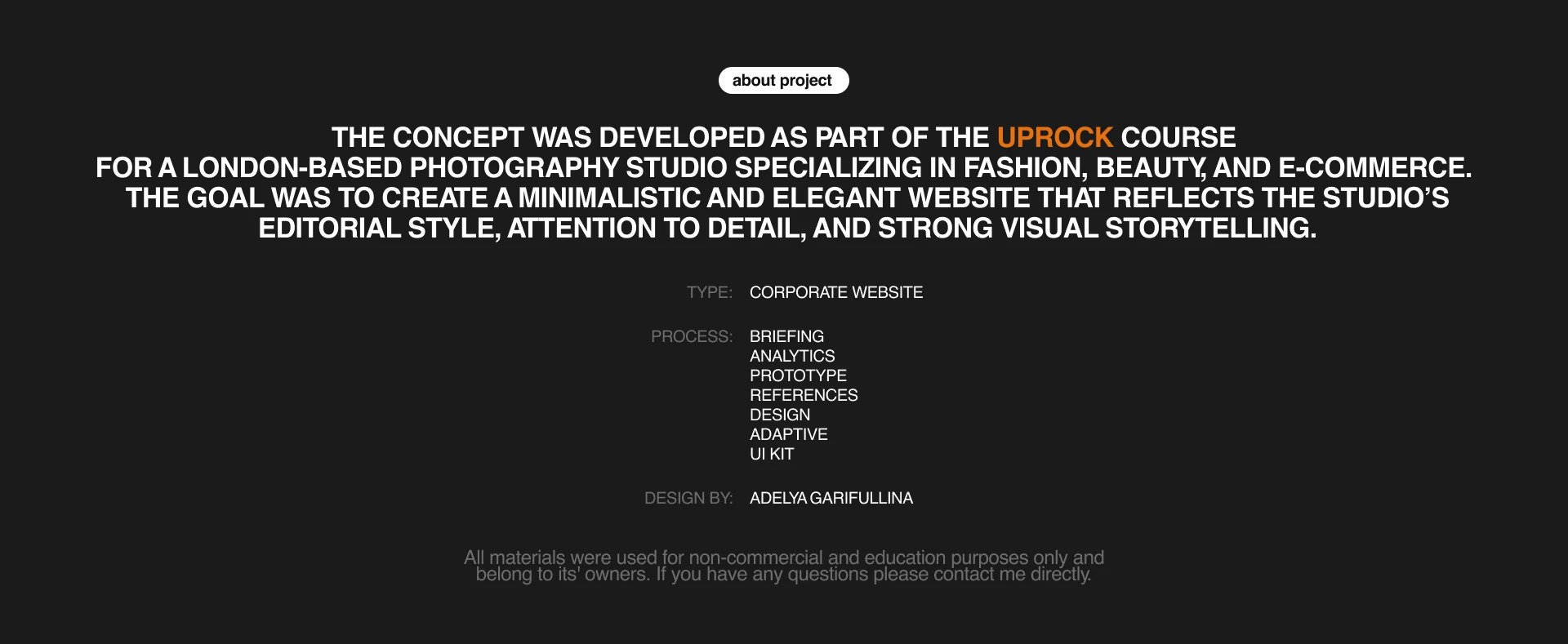 VIVID VISIONS STUDIO | corporate website — Изображение №2 — Интерфейсы на Dprofile