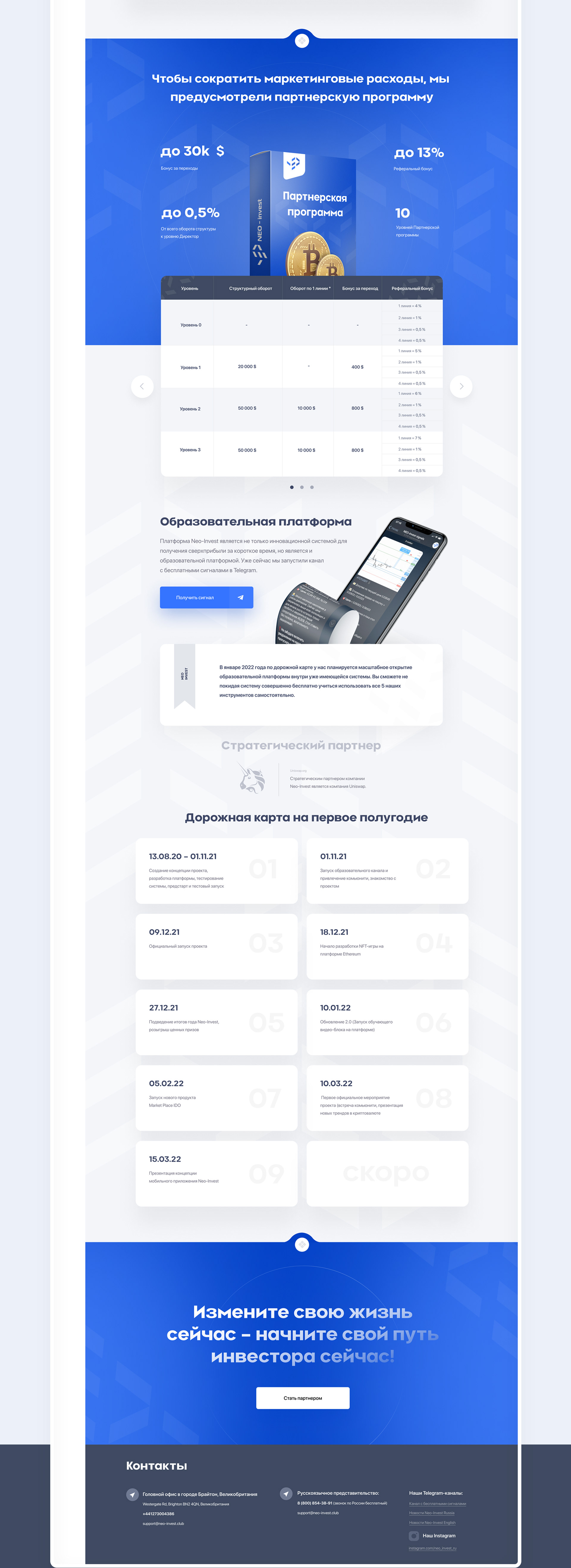 Neo-invest — Изображение №8 — Интерфейсы, Брендинг, Анимация на Dprofile