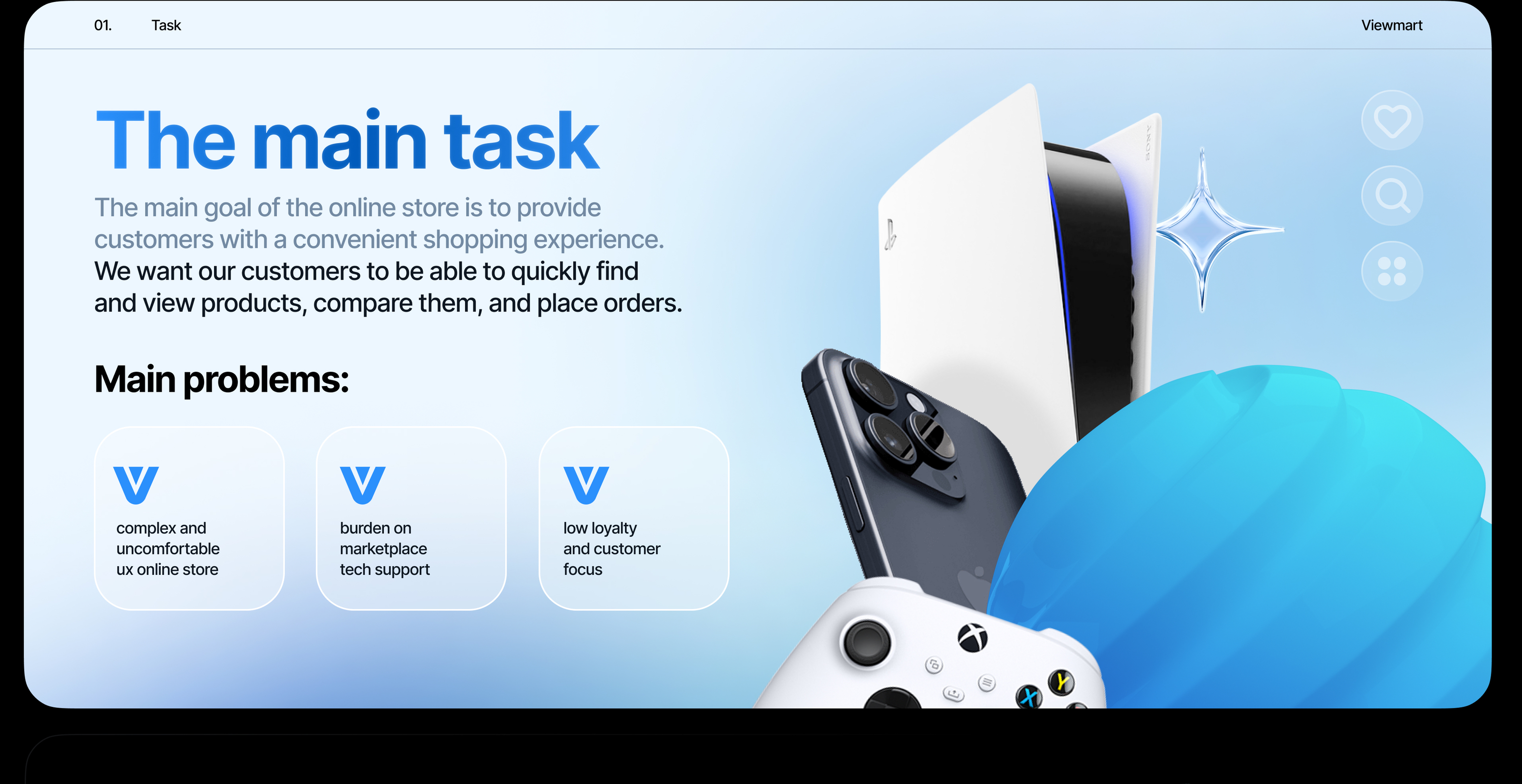Viewmart | E-commerce — Изображение №4 — Интерфейсы, Брендинг на Dprofile