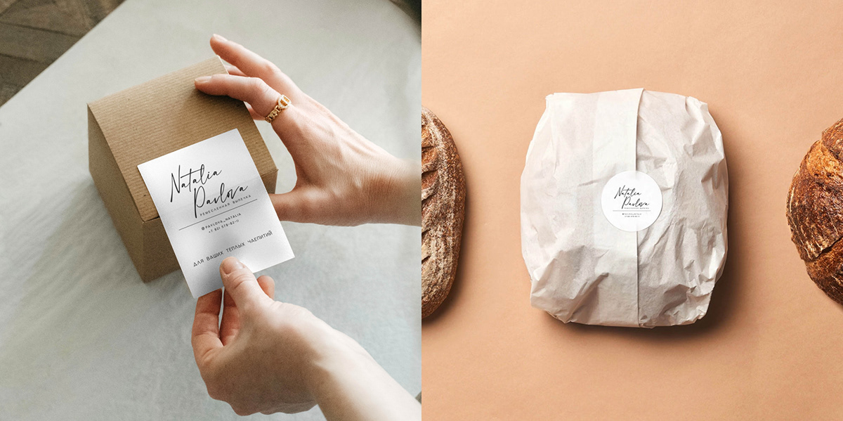 Логотип и брендинг ремесленная выпечка — Изображение №5 — Брендинг на Dprofile