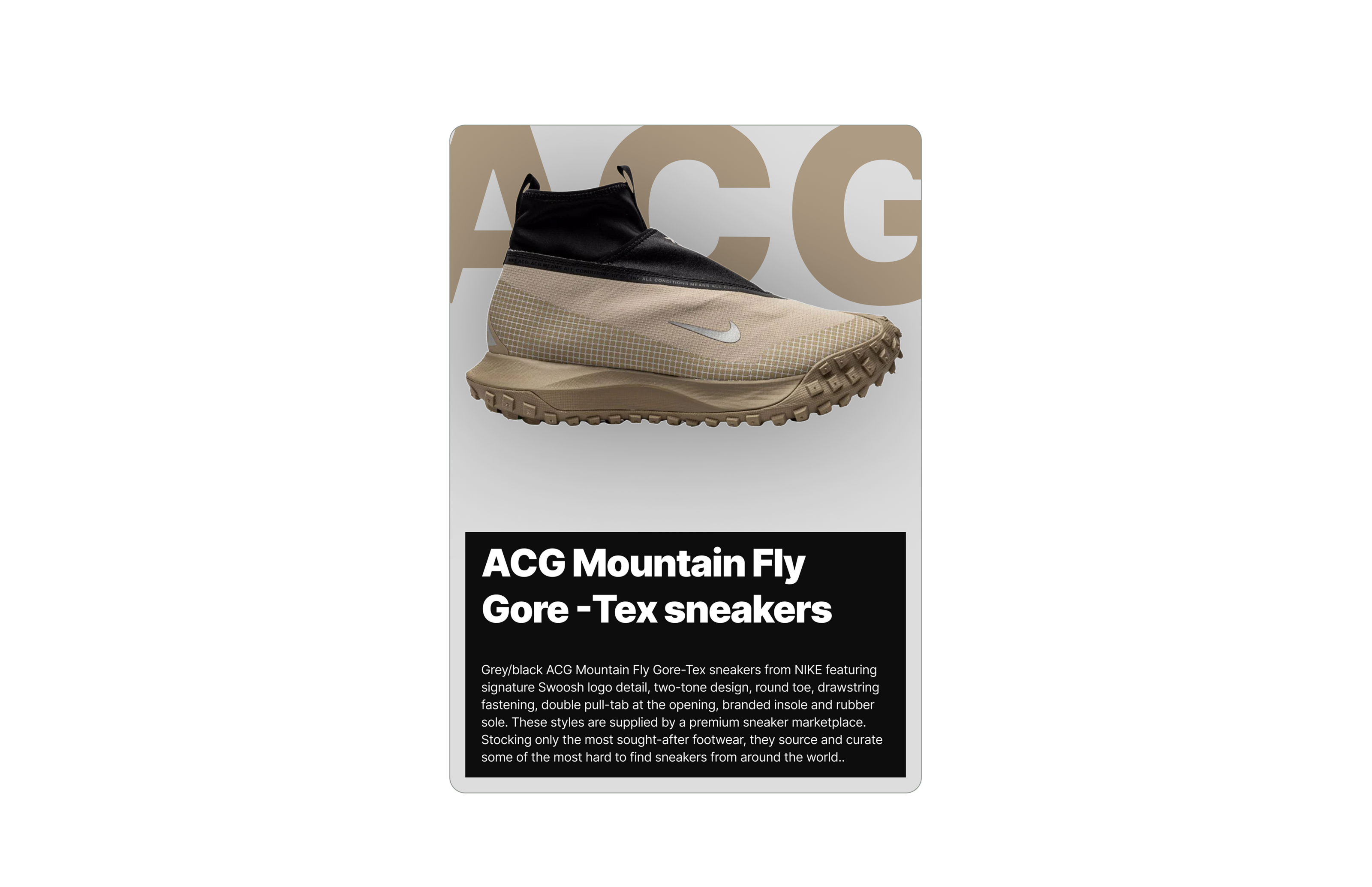 Nike ACG posters — Изображение №4 — Брендинг, Маркетинг на Dprofile