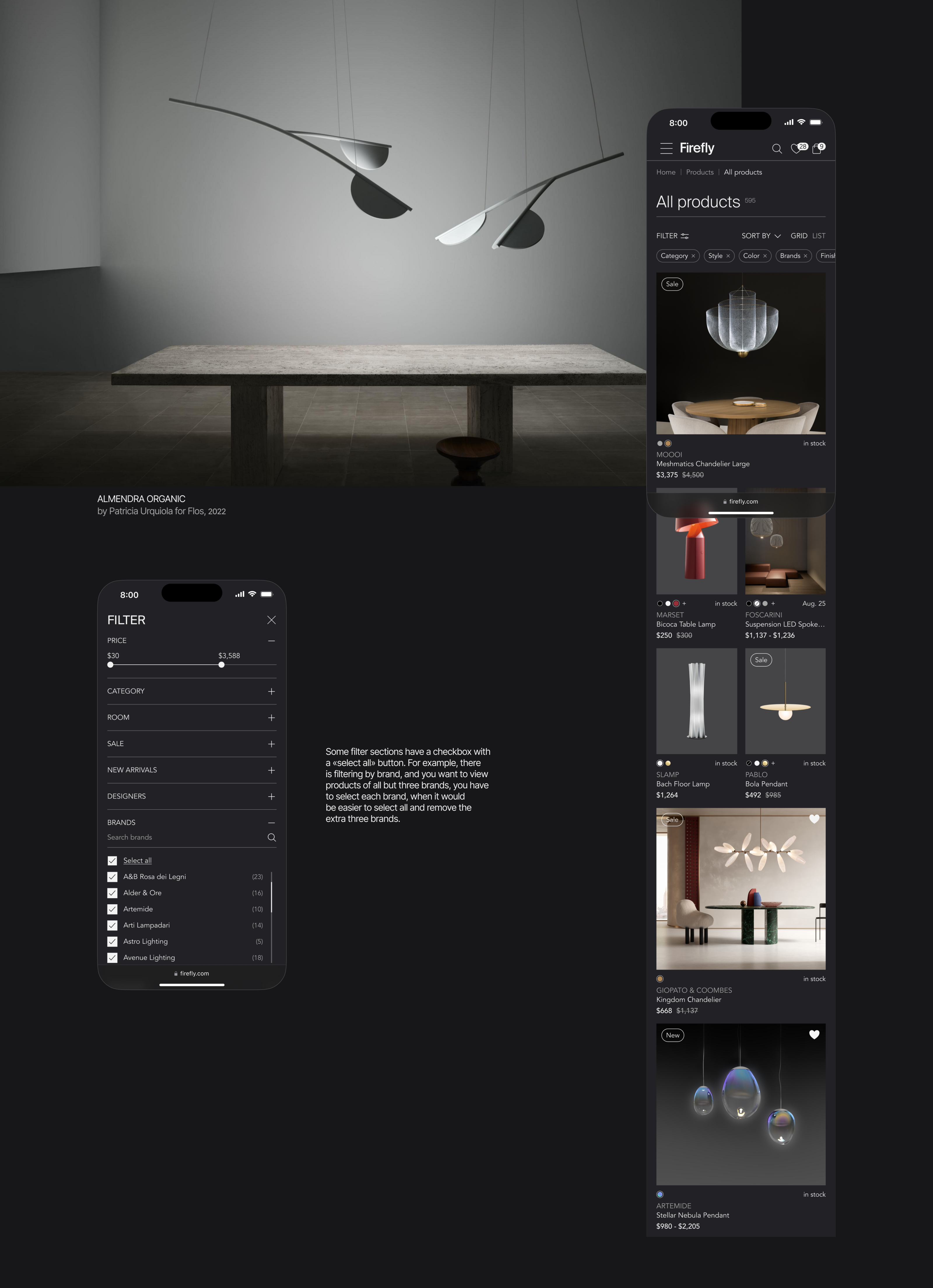 Firefly website | E-commerce — Изображение №11 — Интерфейсы на Dprofile