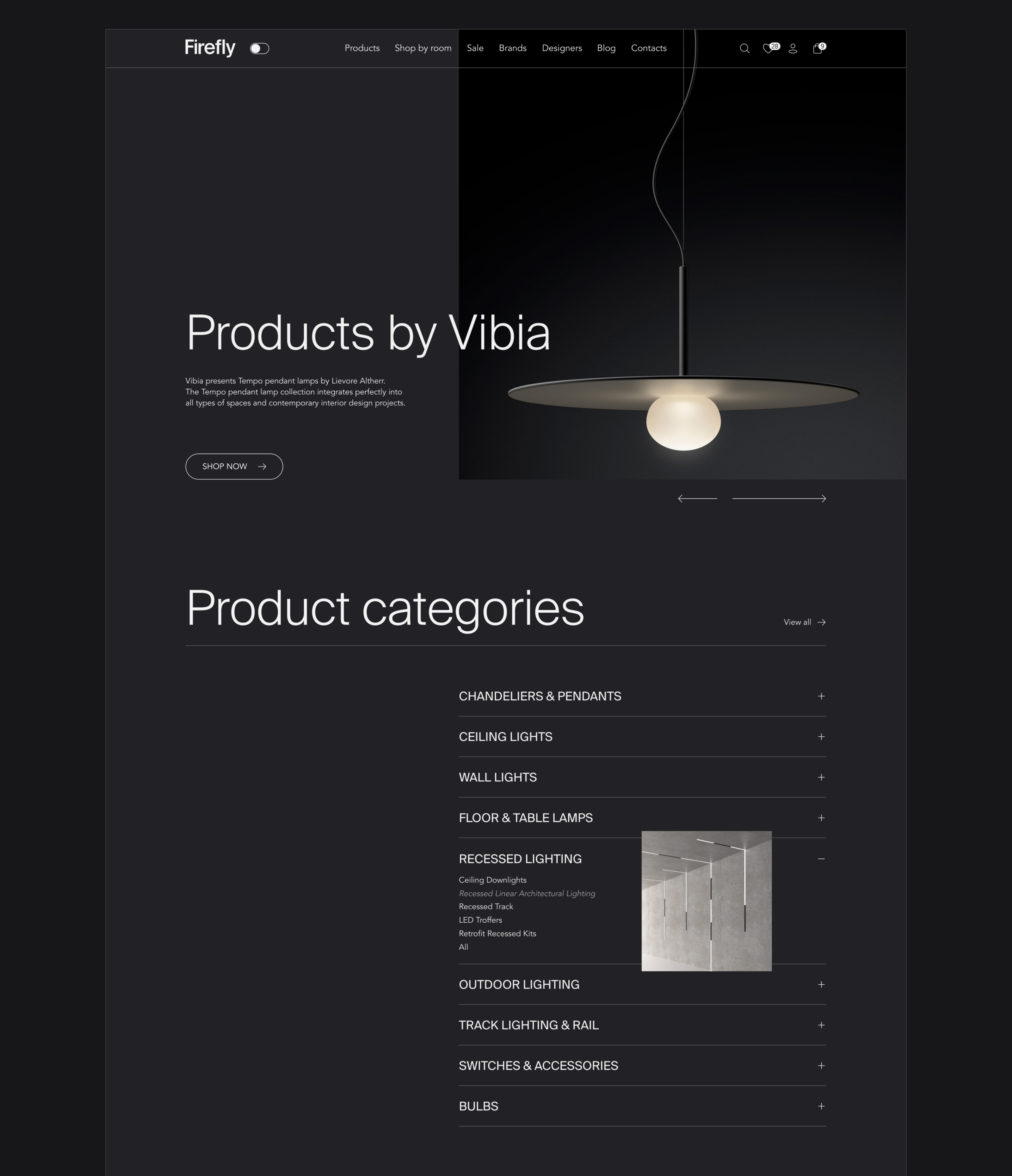 Firefly website | E-commerce — Изображение №3 — Интерфейсы на Dprofile