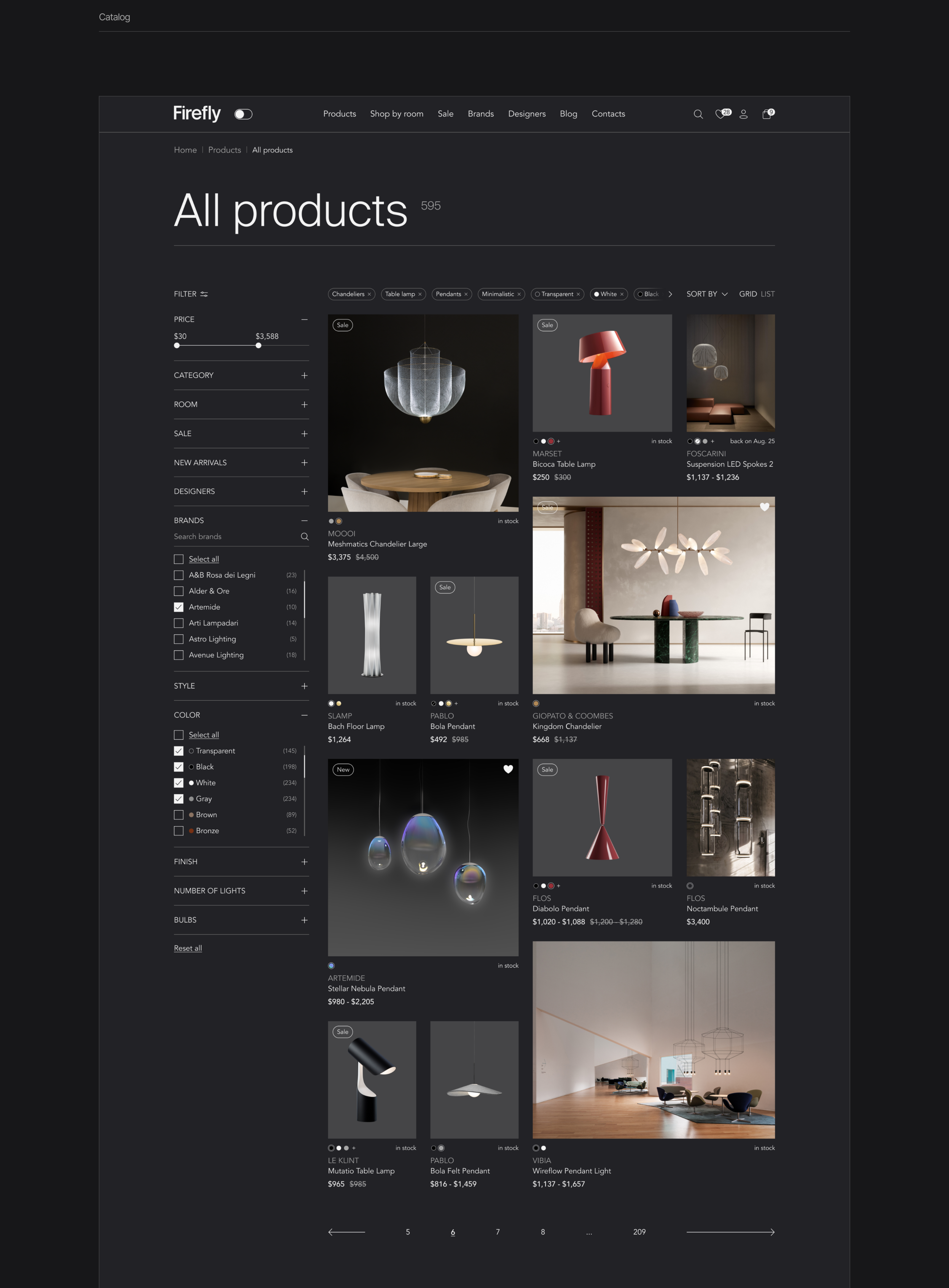 Firefly website | E-commerce — Изображение №9 — Интерфейсы на Dprofile