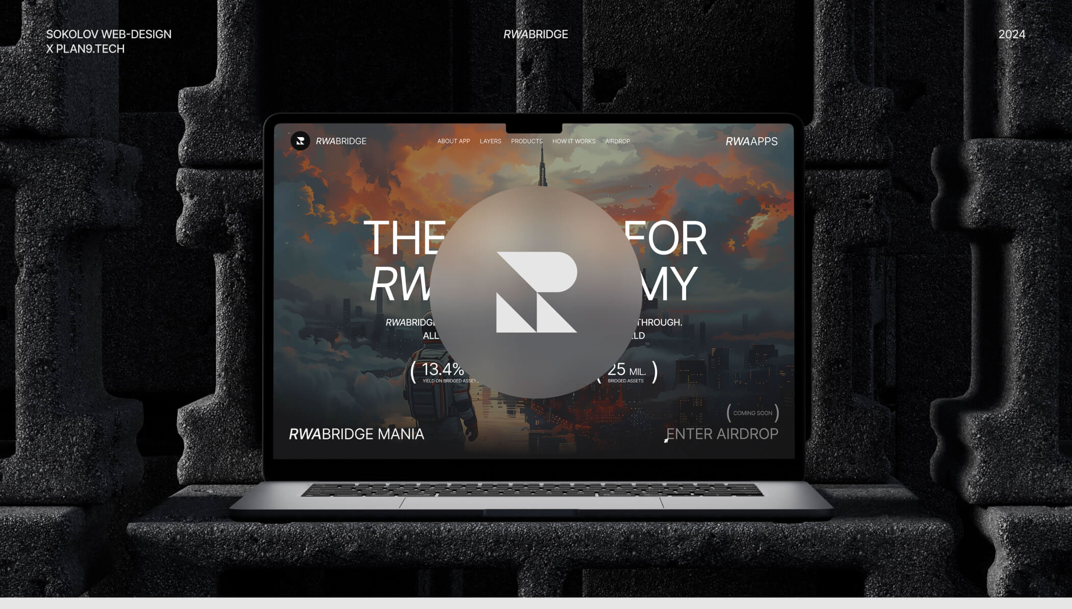 RWABRIDGE - the Bridge for RWA Economy — Изображение №1 — Интерфейсы, Брендинг на Dprofile