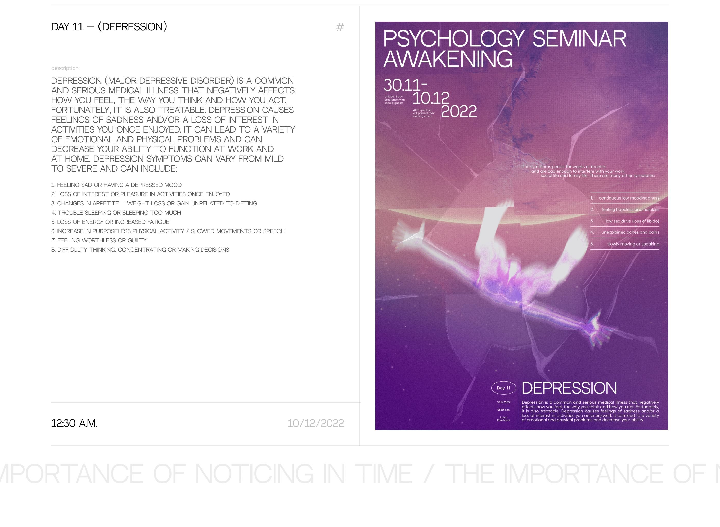 Psychology Seminar Awakening — Изображение №8 — Интерфейсы, Графика на Dprofile