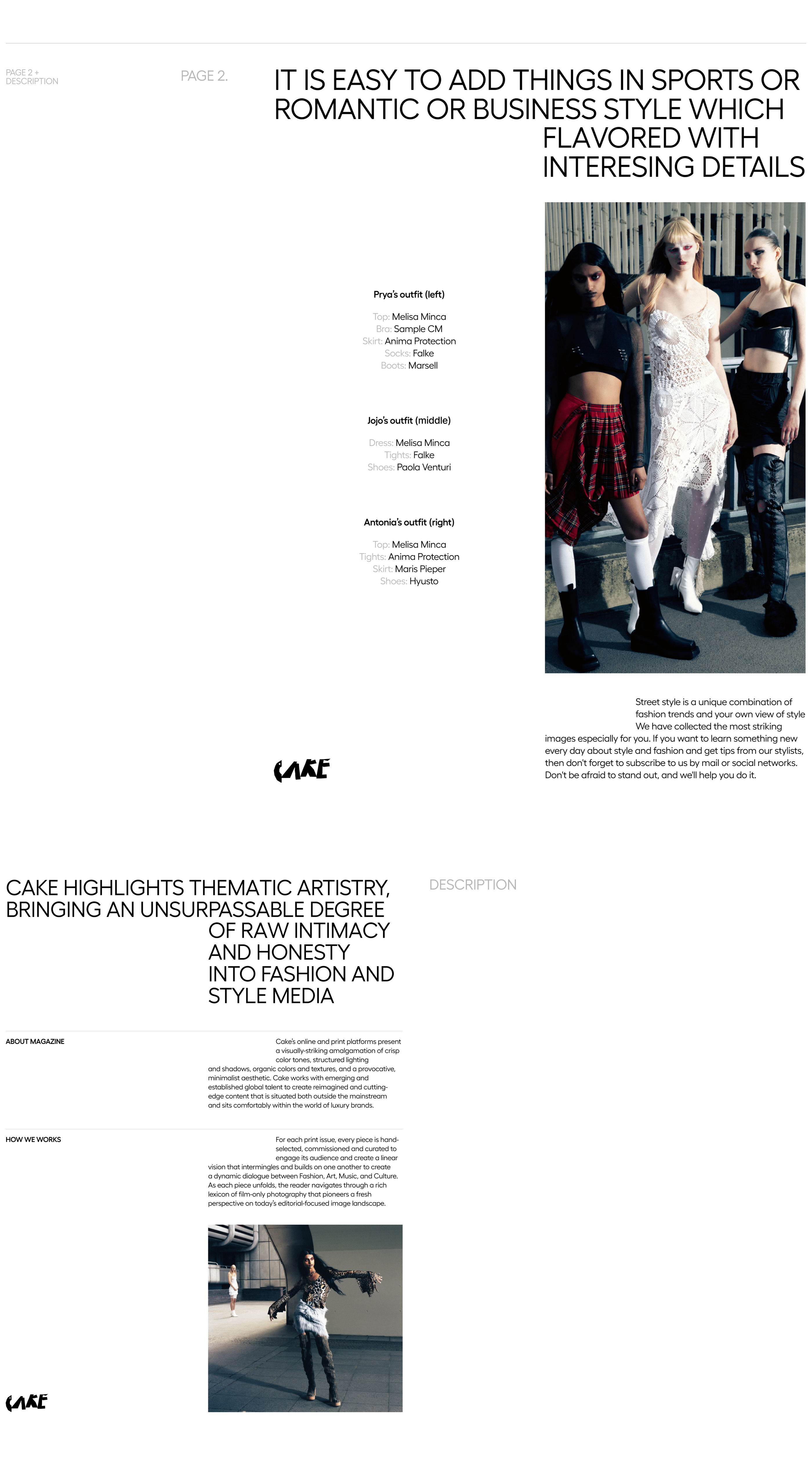 Cake magazine (concept) — Изображение №6 — Интерфейсы, Графика на Dprofile