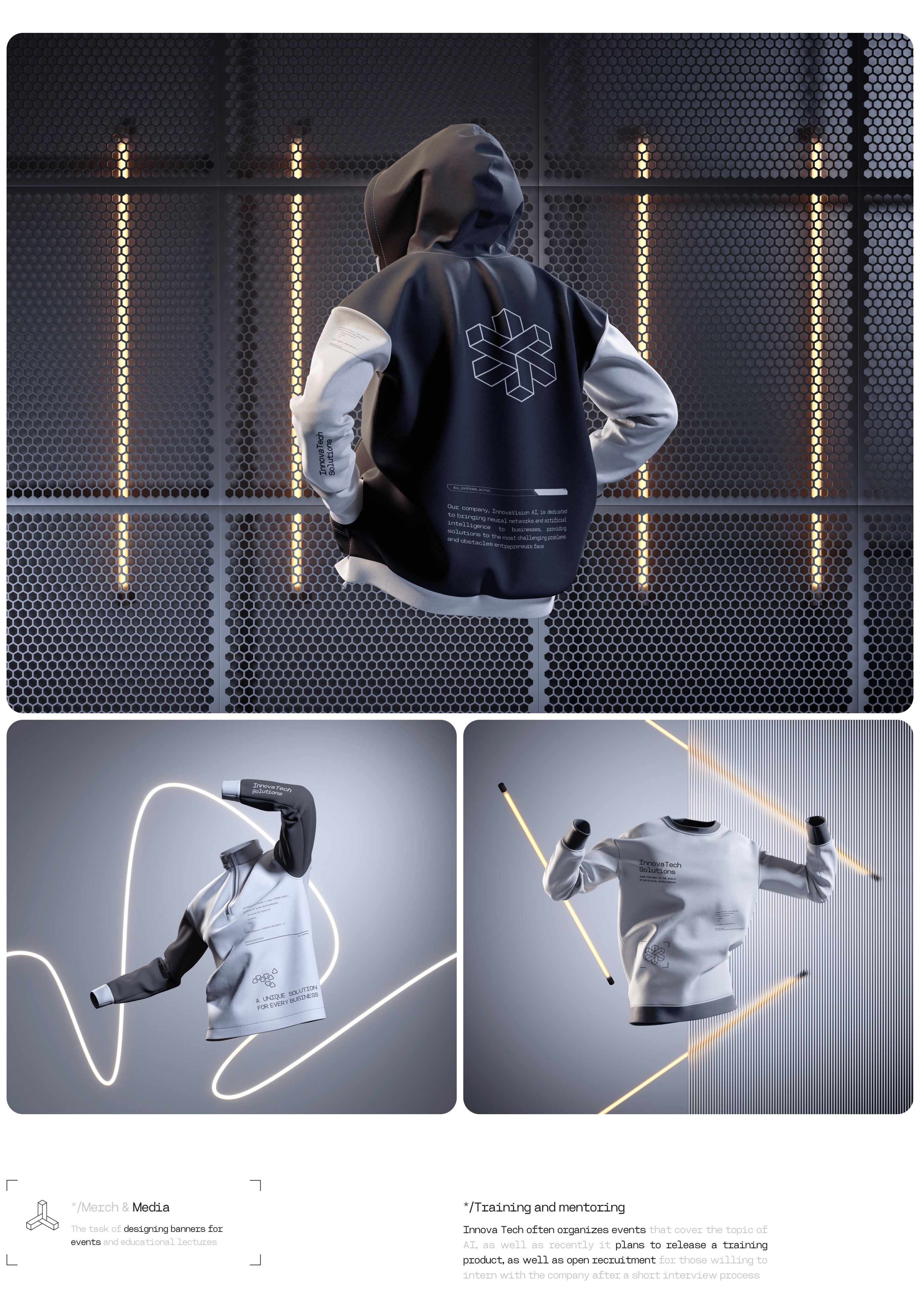 InnovaTech Solutions — Изображение №6 — Интерфейсы, Брендинг на Dprofile