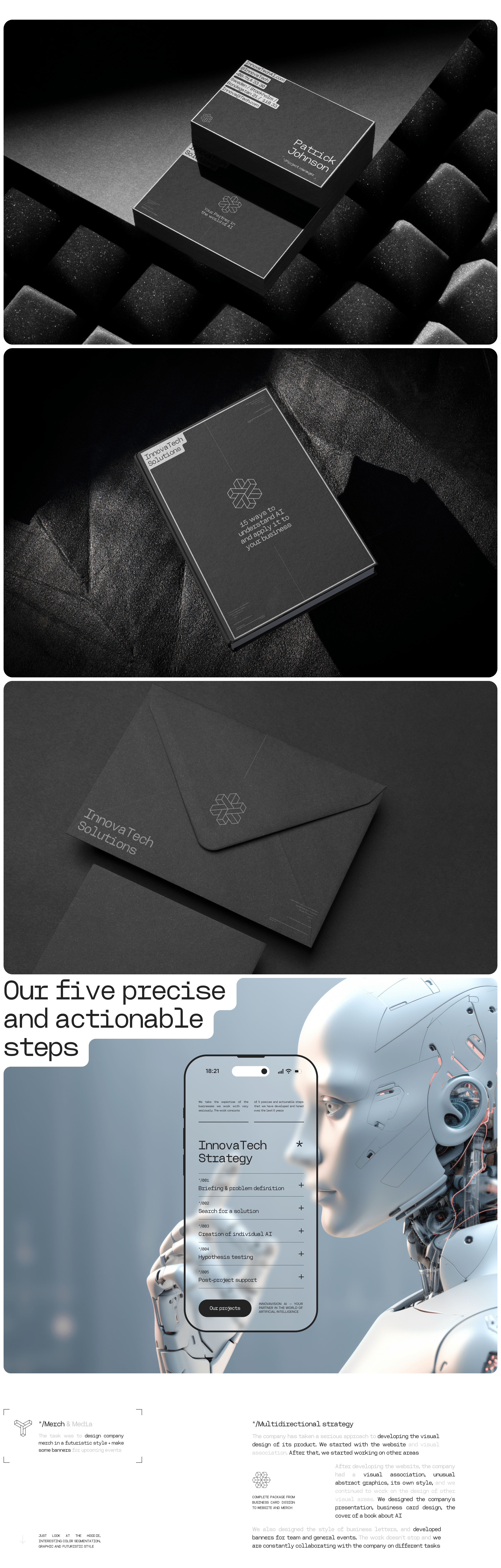 InnovaTech Solutions — Изображение №5 — Интерфейсы, Брендинг на Dprofile