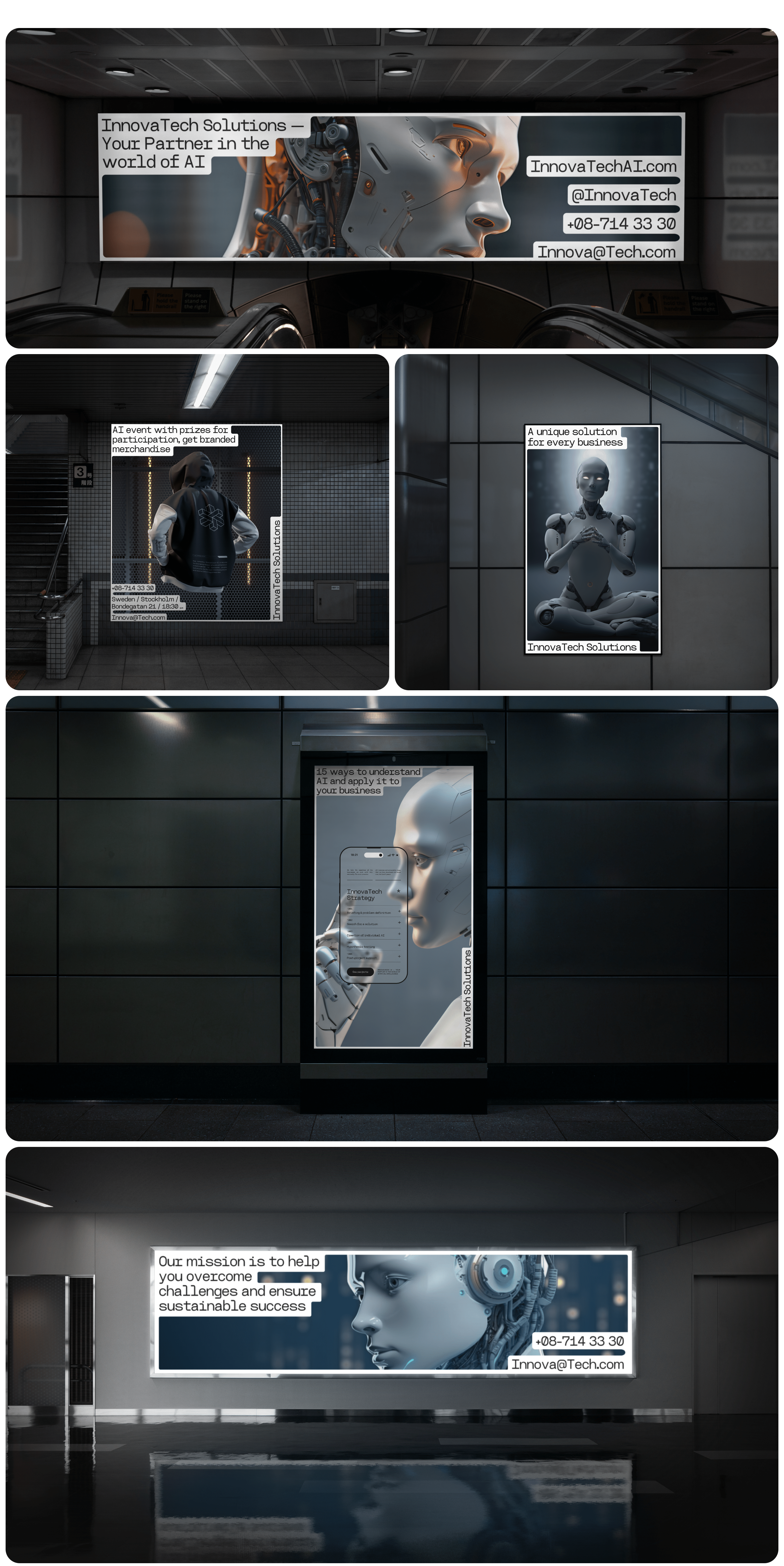 InnovaTech Solutions — Изображение №7 — Интерфейсы, Брендинг на Dprofile