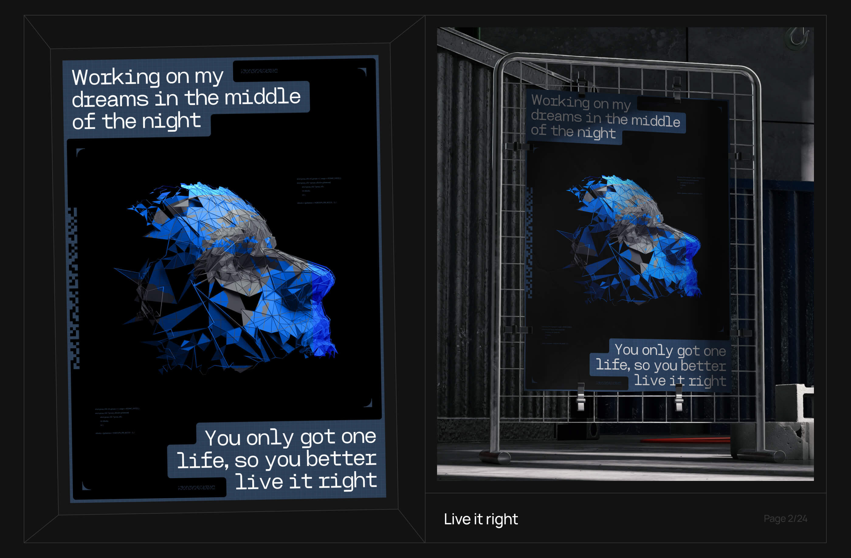 Poster Collection / vol.1 — Изображение №2 — Брендинг, Графика на Dprofile