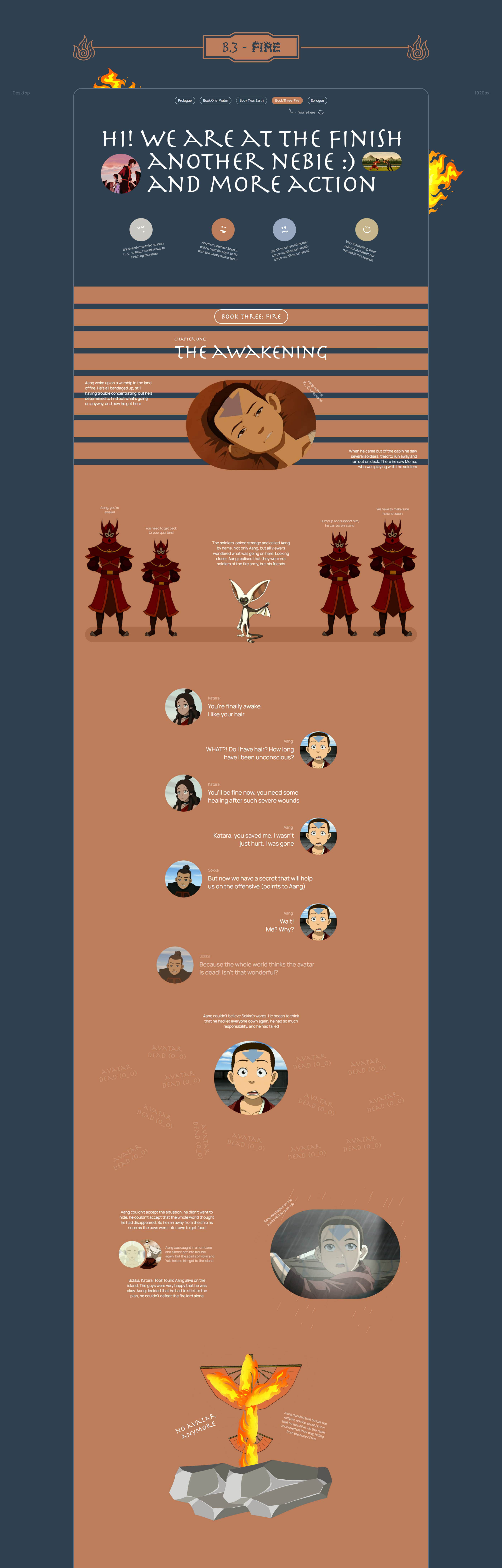 Avatar: The Last Airbender — Изображение №14 — Интерфейсы, Графика на Dprofile