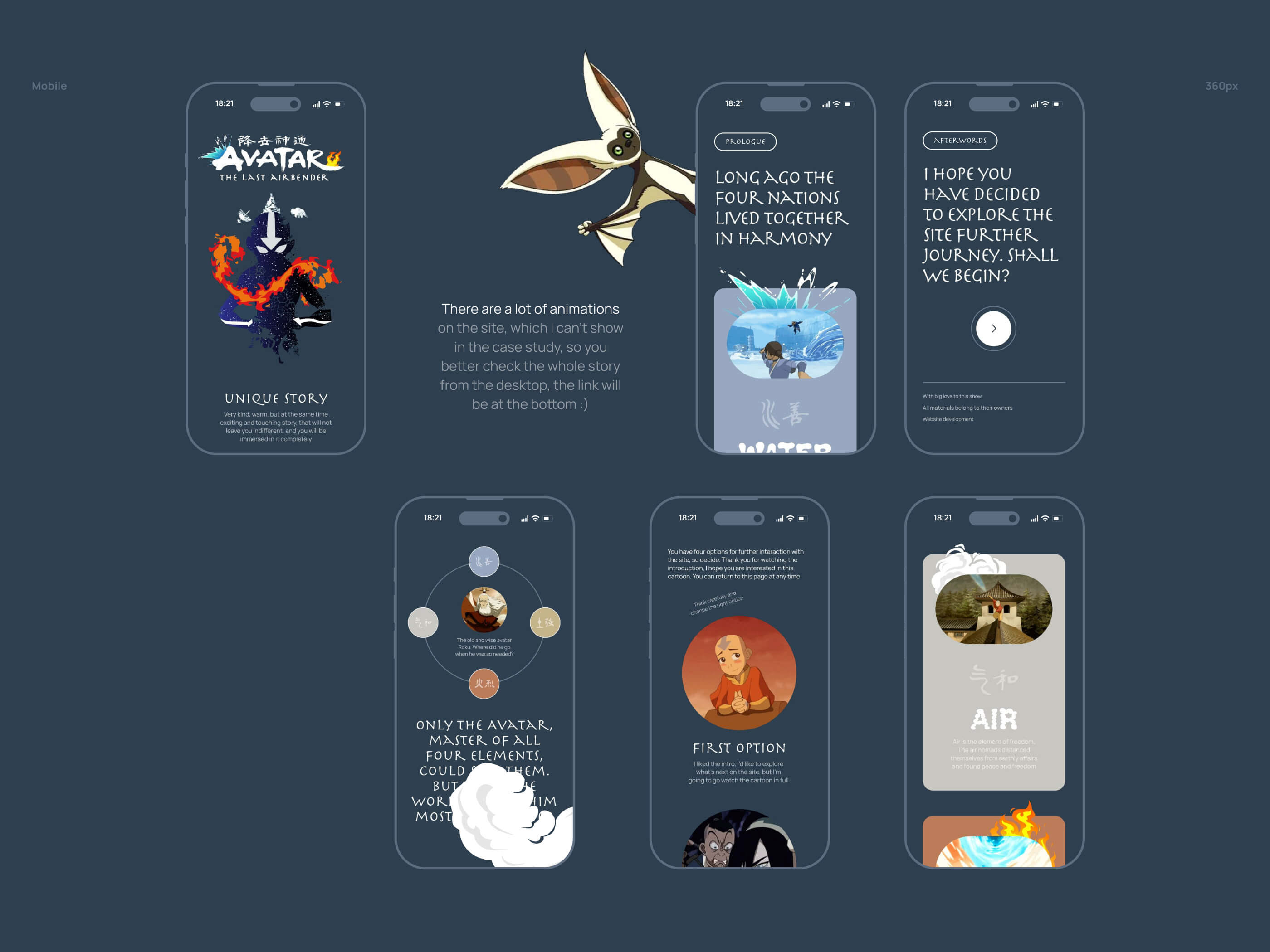 Avatar: The Last Airbender — Изображение №4 — Интерфейсы, Графика на Dprofile