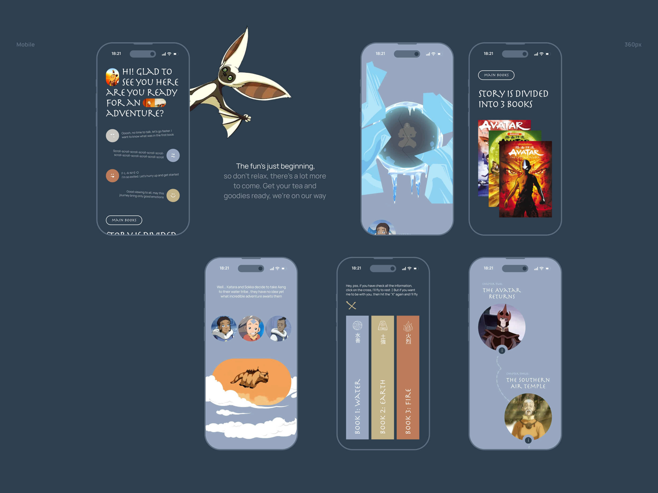 Avatar: The Last Airbender — Изображение №8 — Интерфейсы, Графика на Dprofile