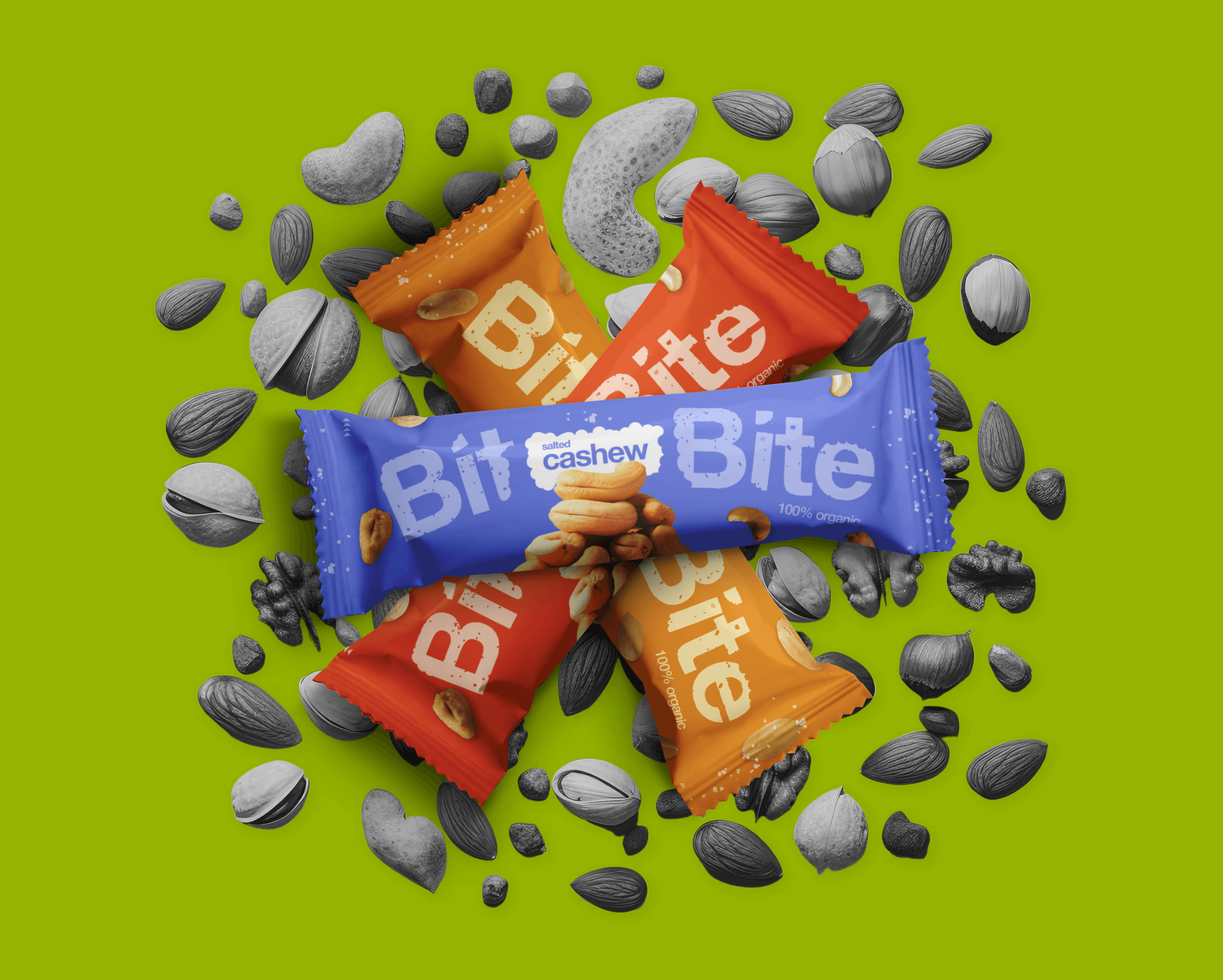 BitBite — ореховые перекусы — Изображение №6 — Интерфейсы, Брендинг на Dprofile