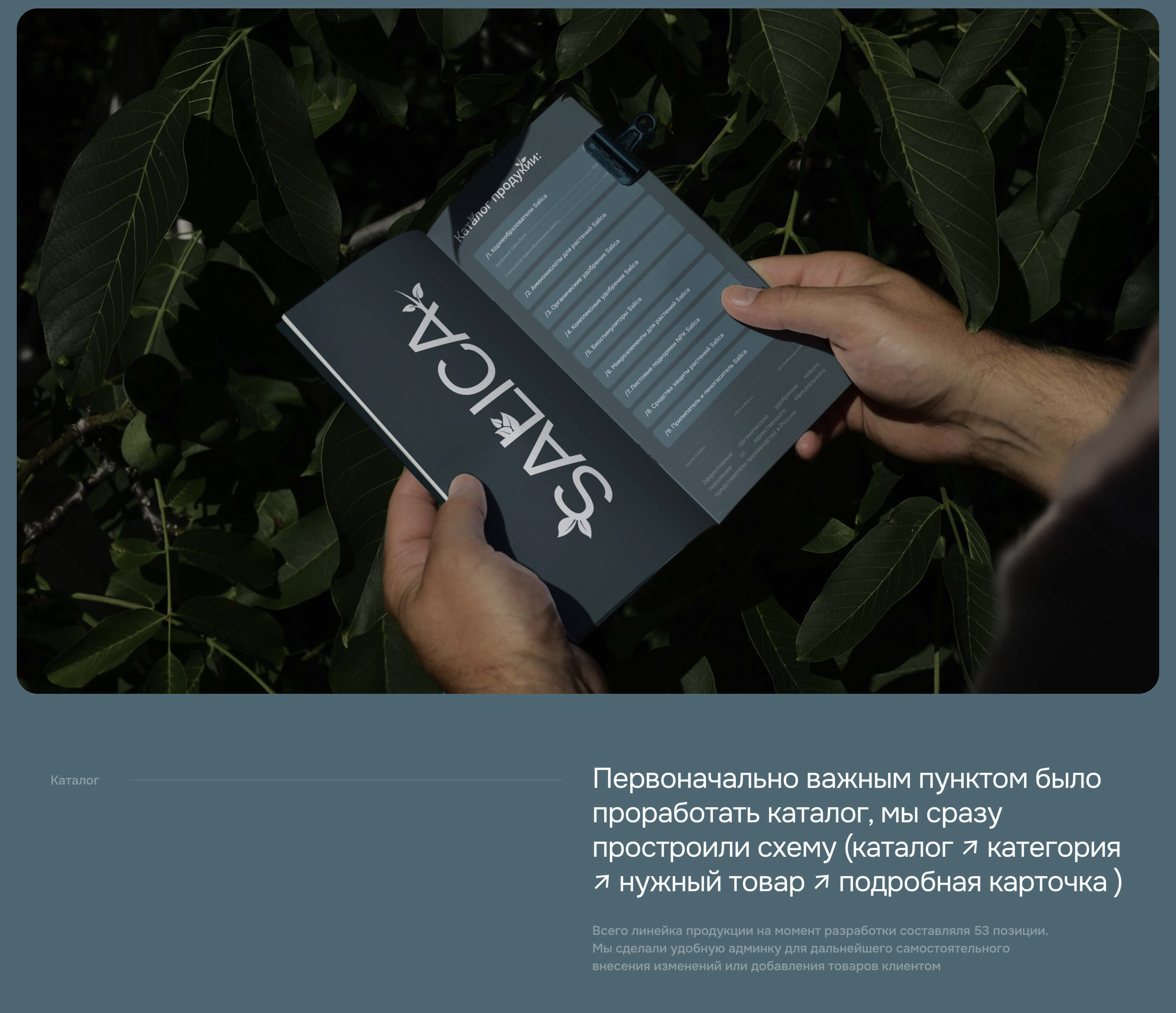 Salica — органические удобрения — Изображение №5 — Интерфейсы, Брендинг на Dprofile