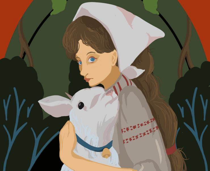 Серия иллюстраций "Русские мифы и сказки" на Dprofile