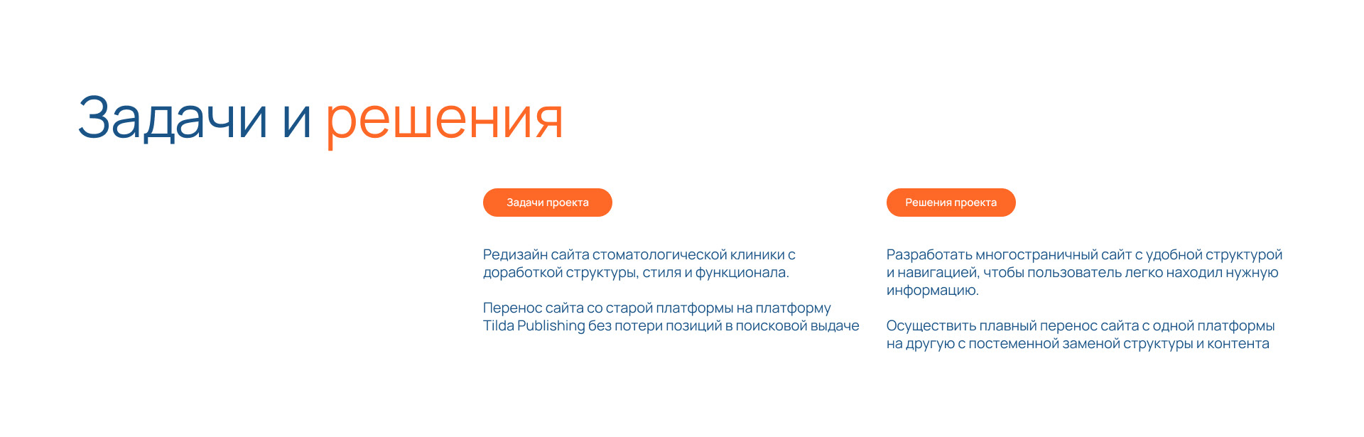 Сайт для стоматологической клинки в Москве — Изображение №2 — Интерфейсы, Маркетинг на Dprofile