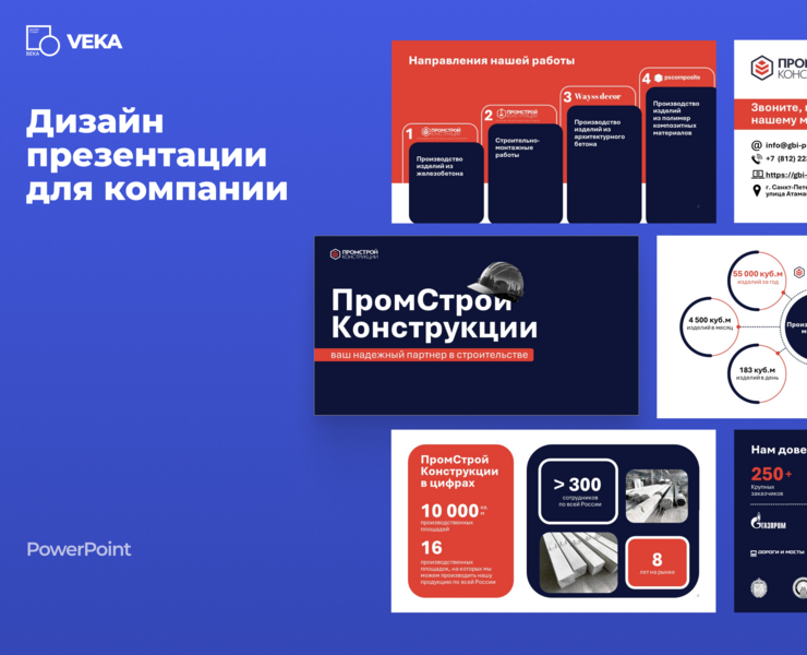 Дизайн презентации для компании — Маркетинг на Dprofile