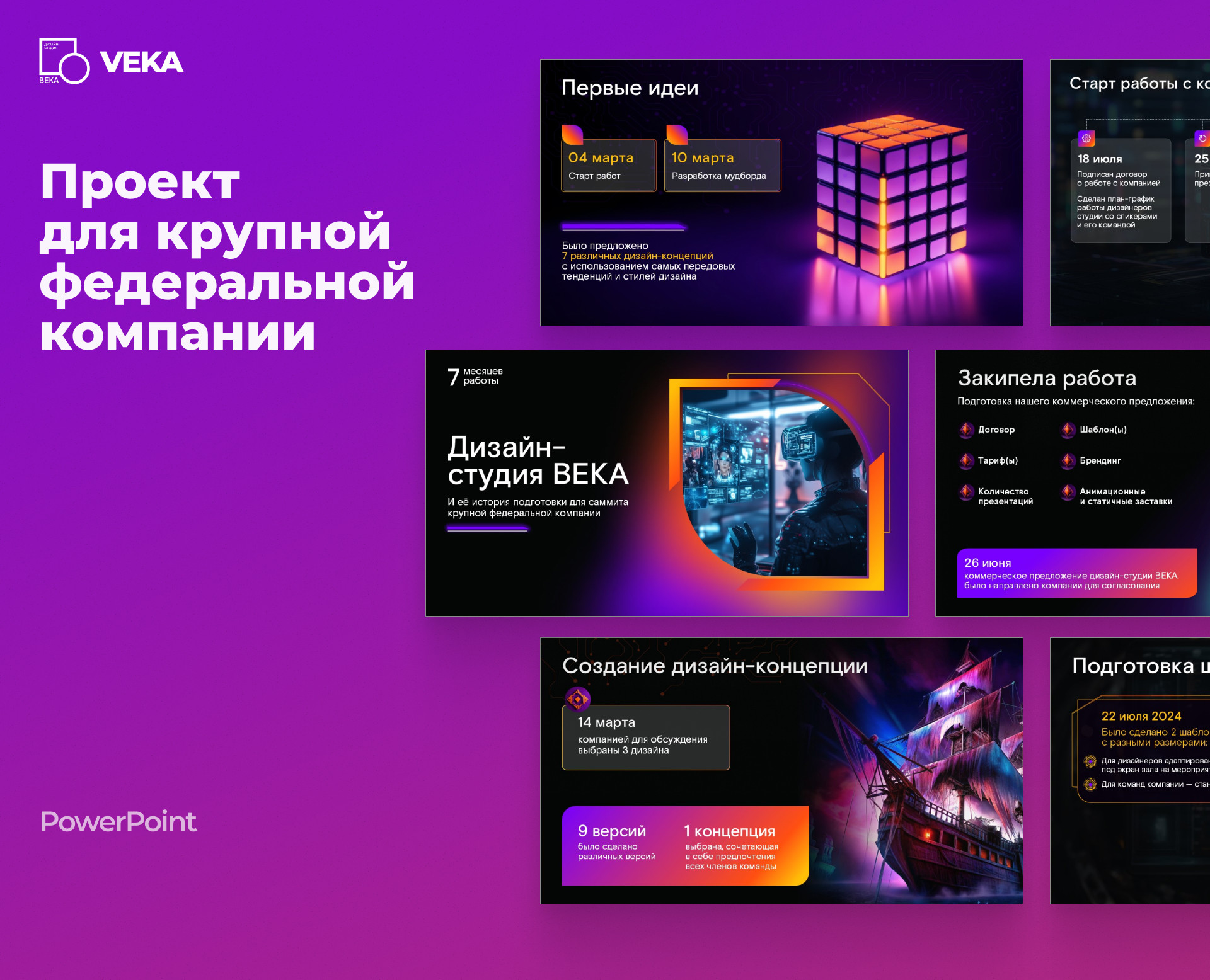 Проект для саммита крупной федеральной компании — Брендинг, Маркетинг на Dprofile