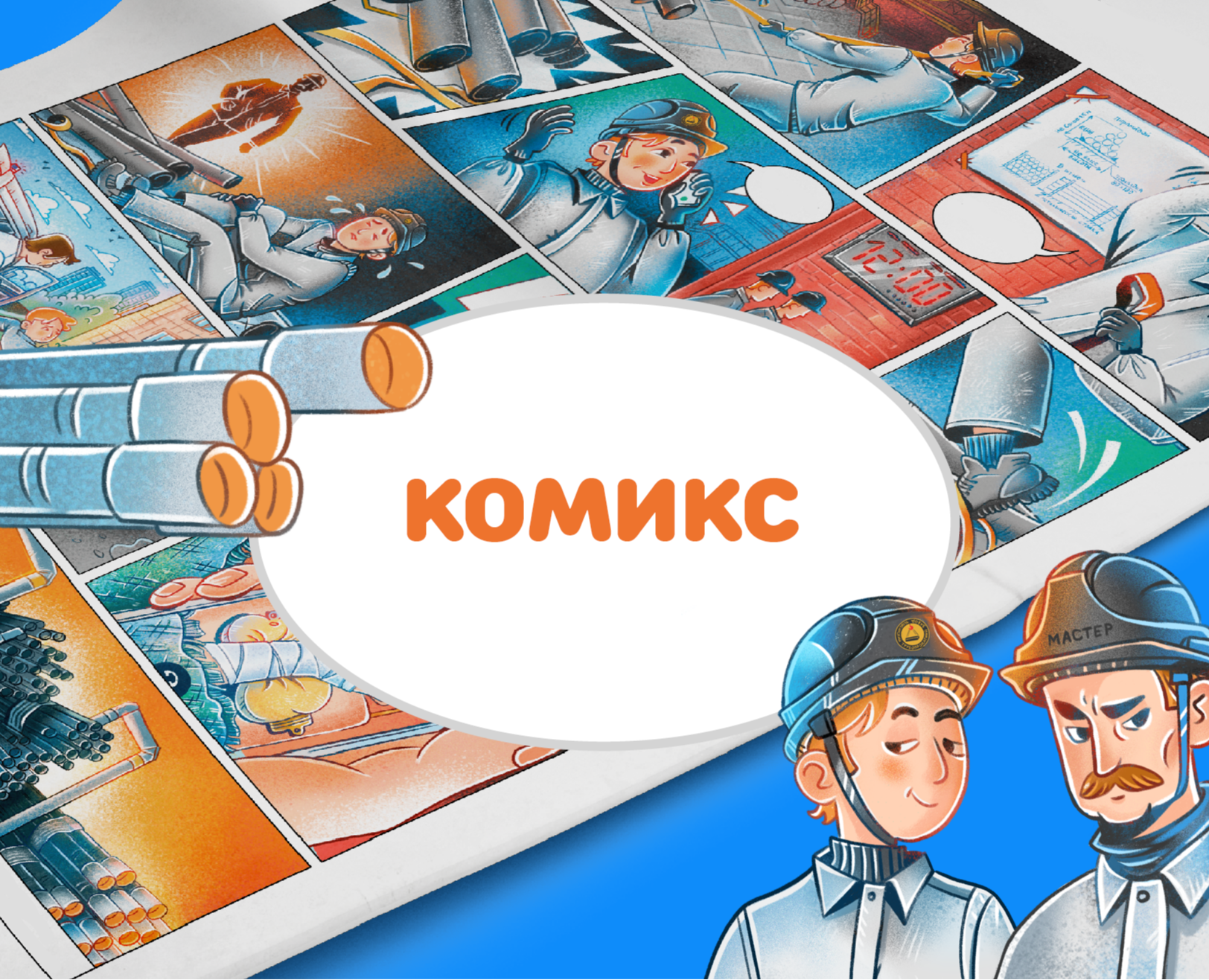Комикс о технике безопасности на Dprofile