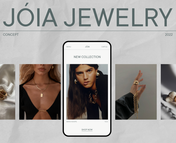 JÓIA / online store — Интерфейсы на Dprofile