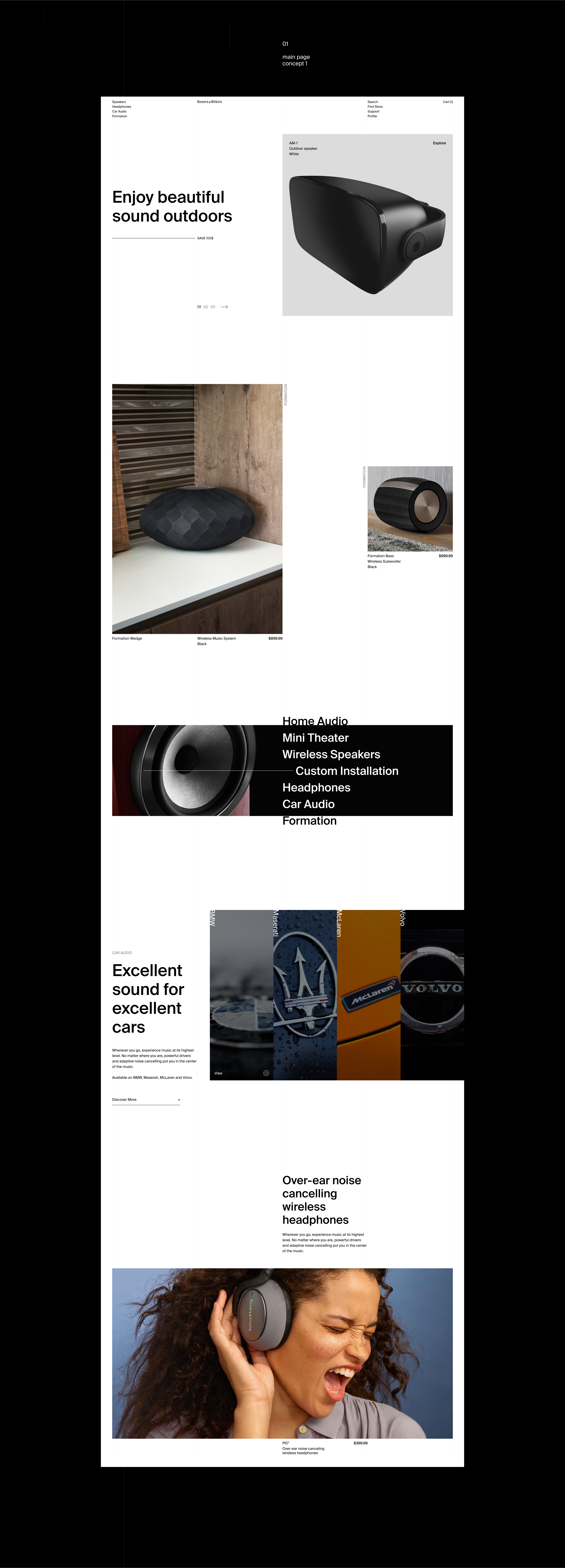 Bowers & Wilkins — Изображение №3 — Интерфейсы на Dprofile