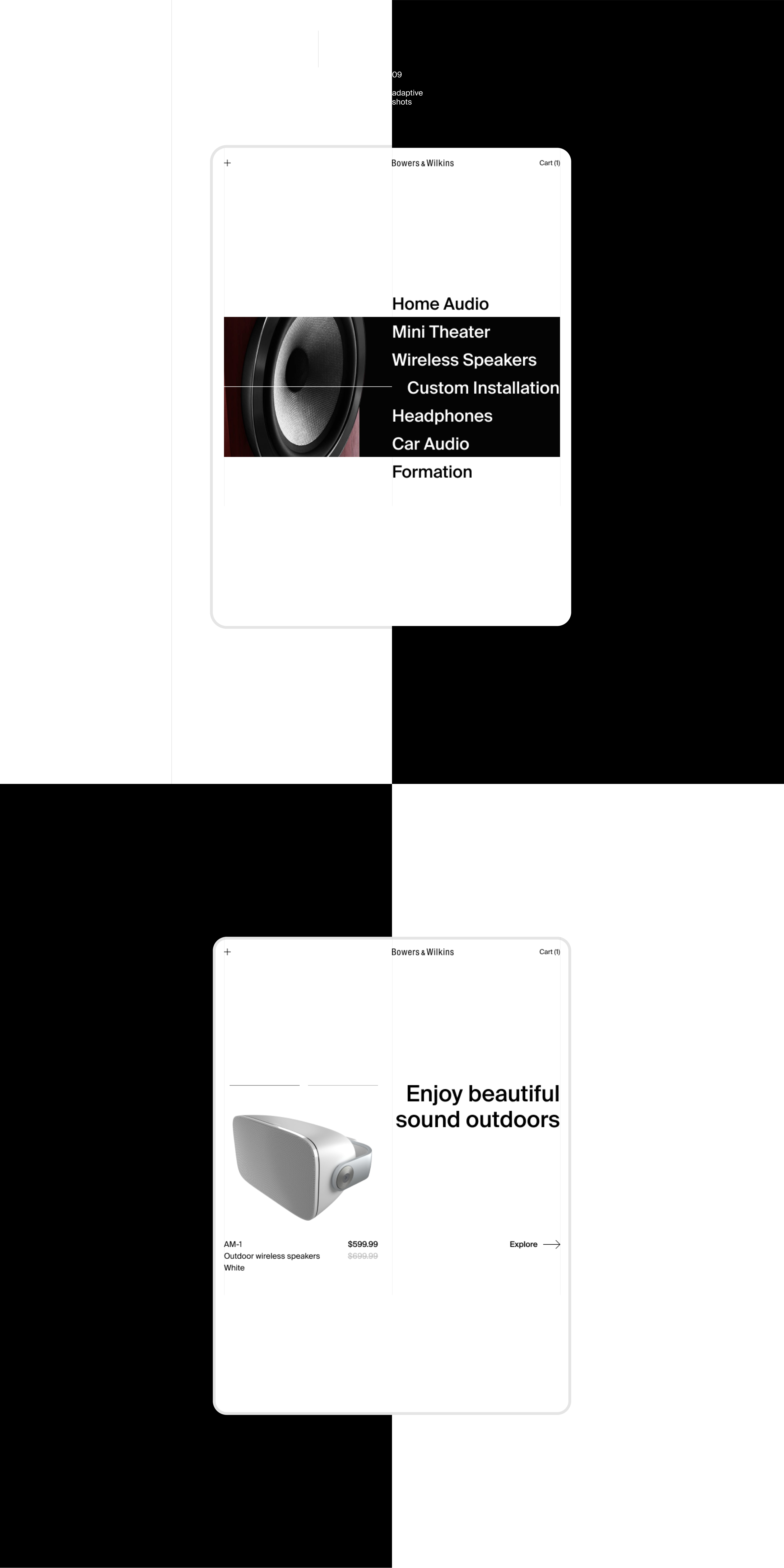 Bowers & Wilkins — Изображение №14 — Интерфейсы на Dprofile