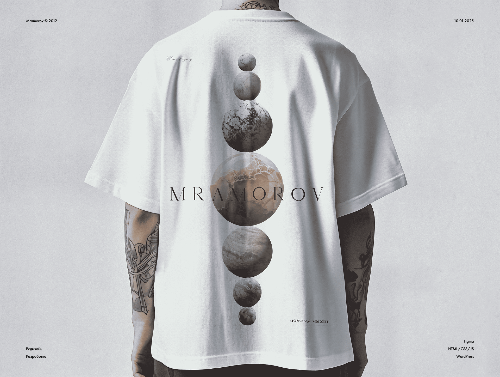 Mramorov — Изображение №1 — Интерфейсы, Брендинг на Dprofile