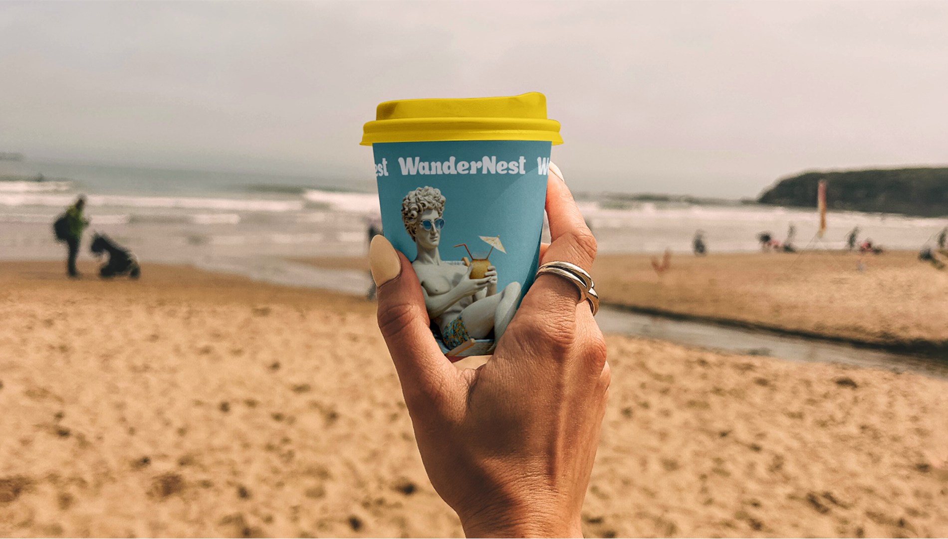 WanderNest — brand identity — Изображение №24 — Брендинг на Dprofile