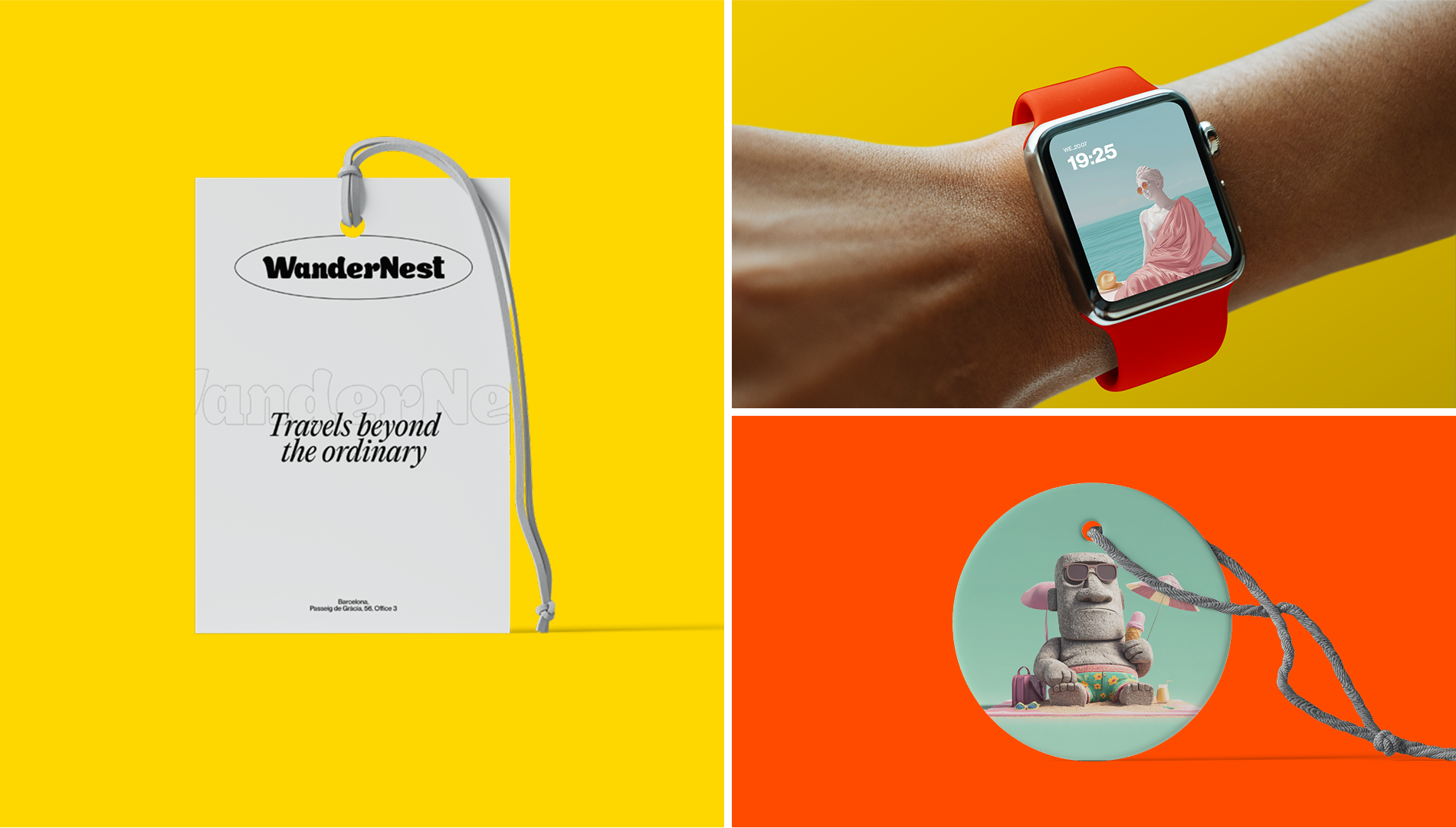 WanderNest — brand identity — Изображение №25 — Брендинг на Dprofile