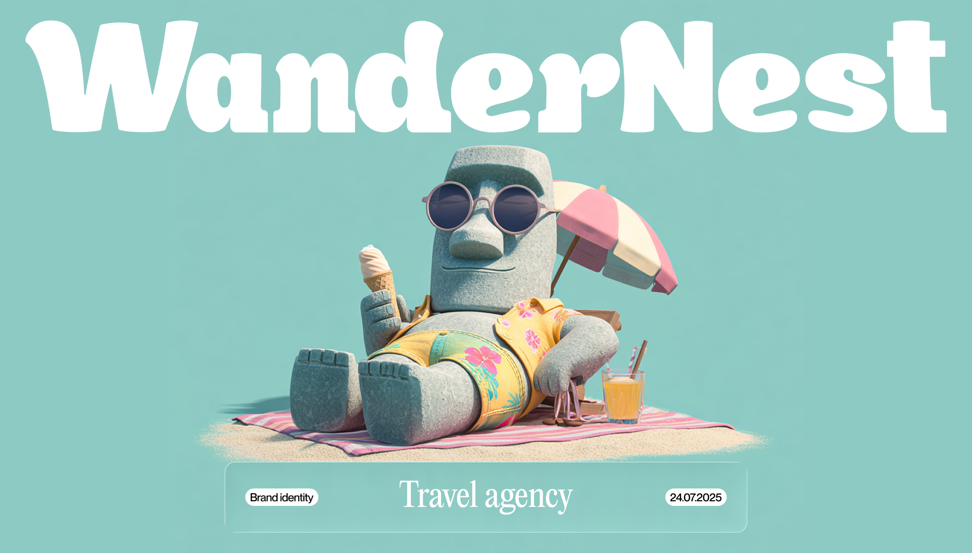 WanderNest — brand identity — Изображение №1 — Брендинг на Dprofile