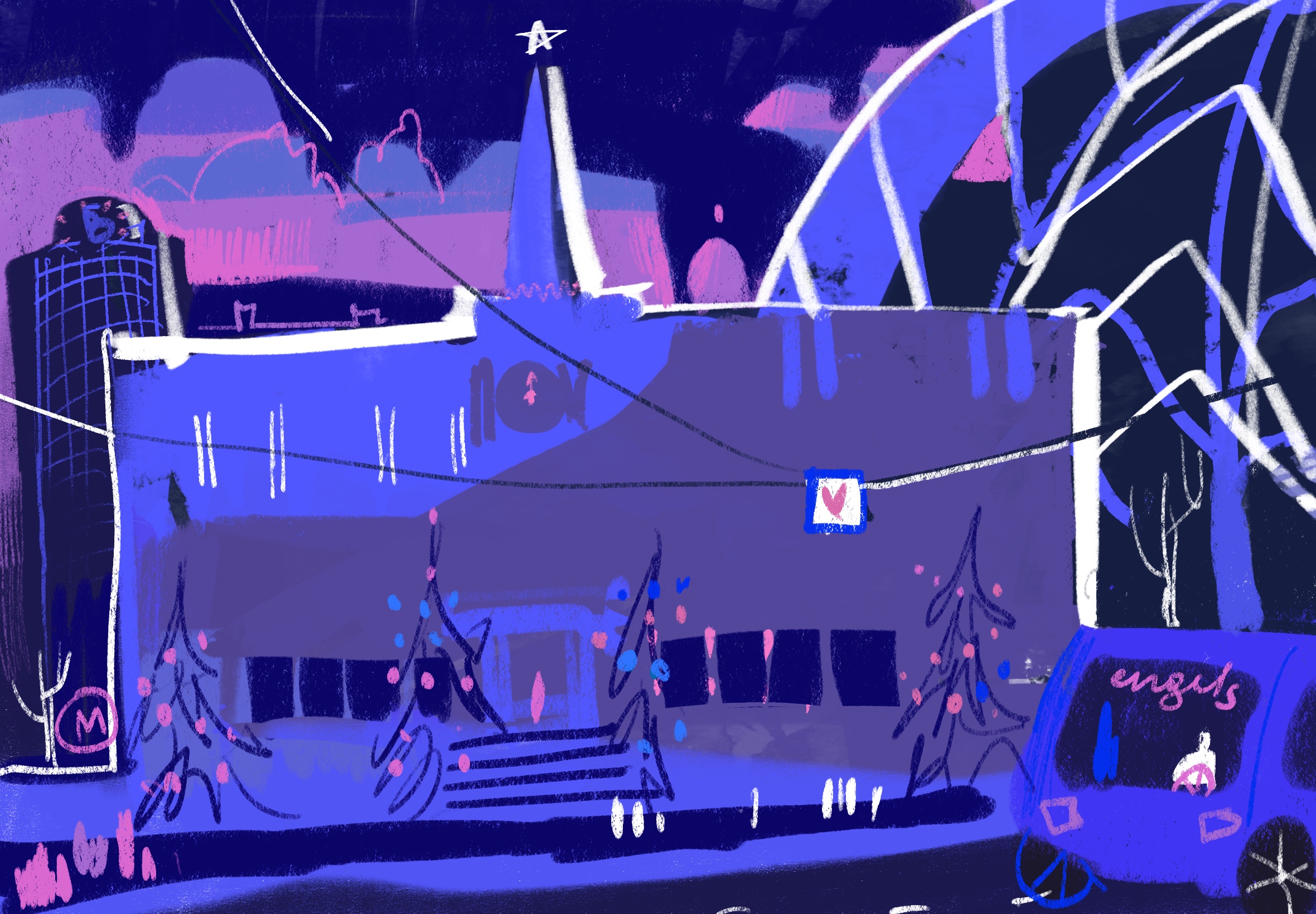 Кофе, город. лето, пока! — Изображение №9 — Иллюстрация на Dprofile