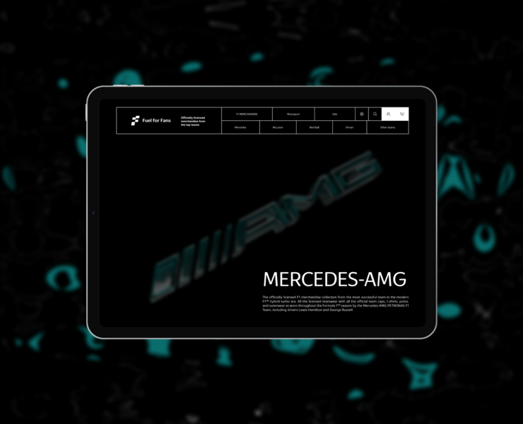 Formula 1 / clothes shop — Интерфейсы, Анимация на Dprofile