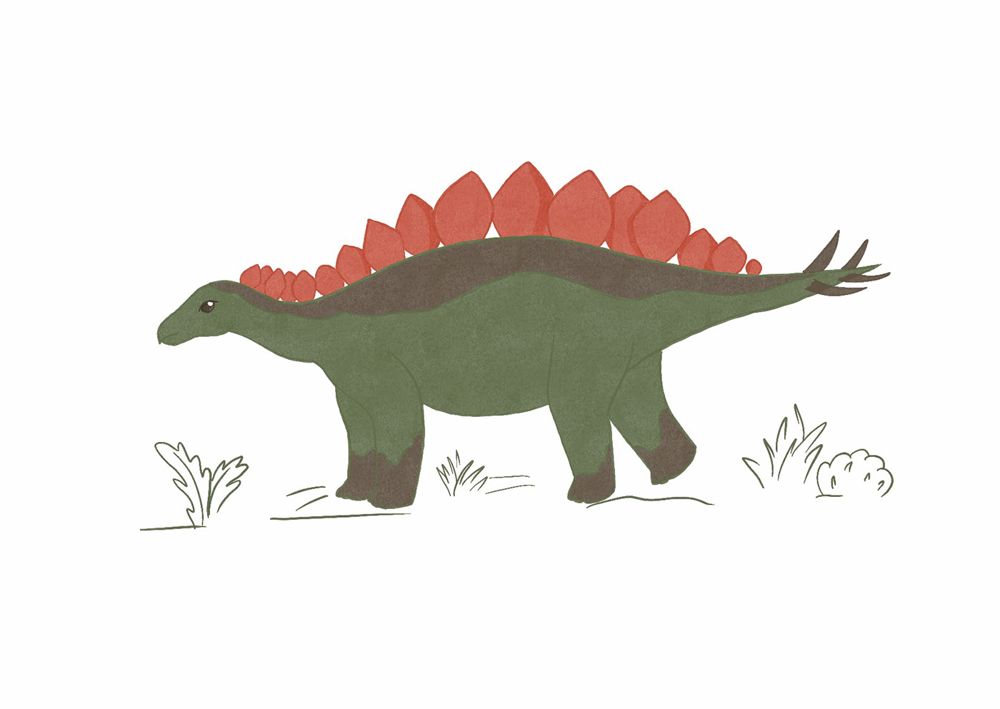 Динозавры — Изображение №15 — Иллюстрация, Графика на Dprofile