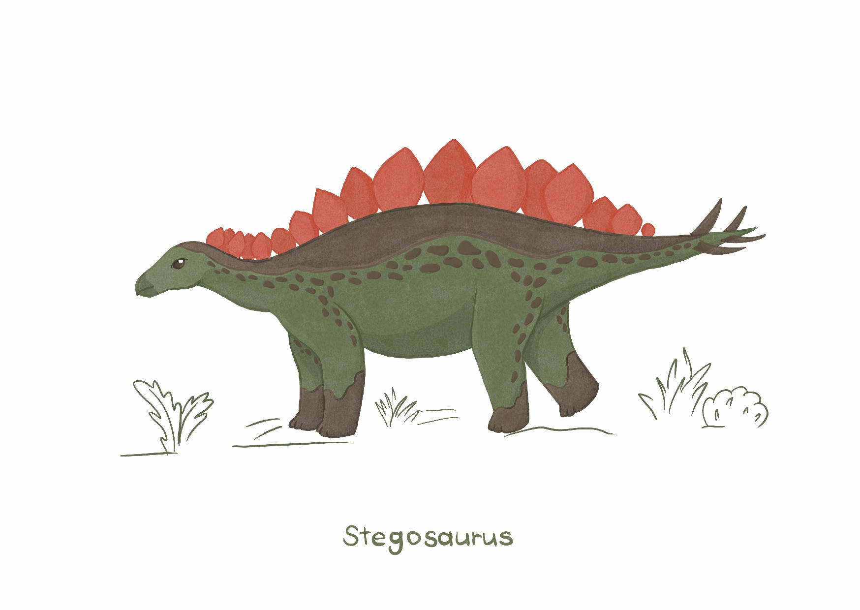 Динозавры — Изображение №16 — Иллюстрация, Графика на Dprofile