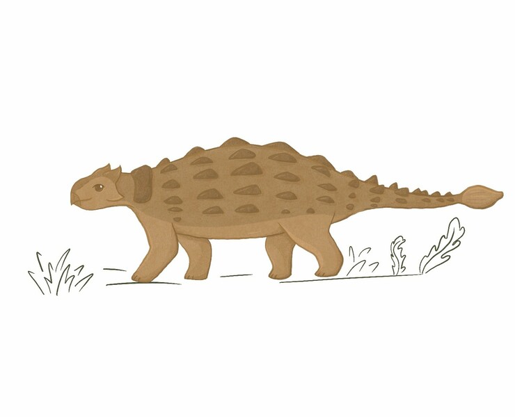Динозавры — Иллюстрация, Графика на Dprofile