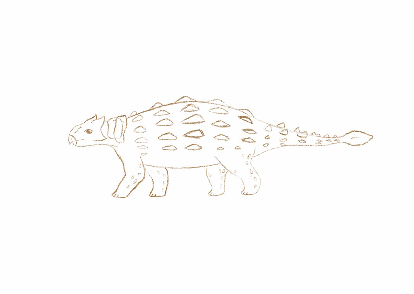 Динозавры — Изображение №2 — Иллюстрация, Графика на Dprofile