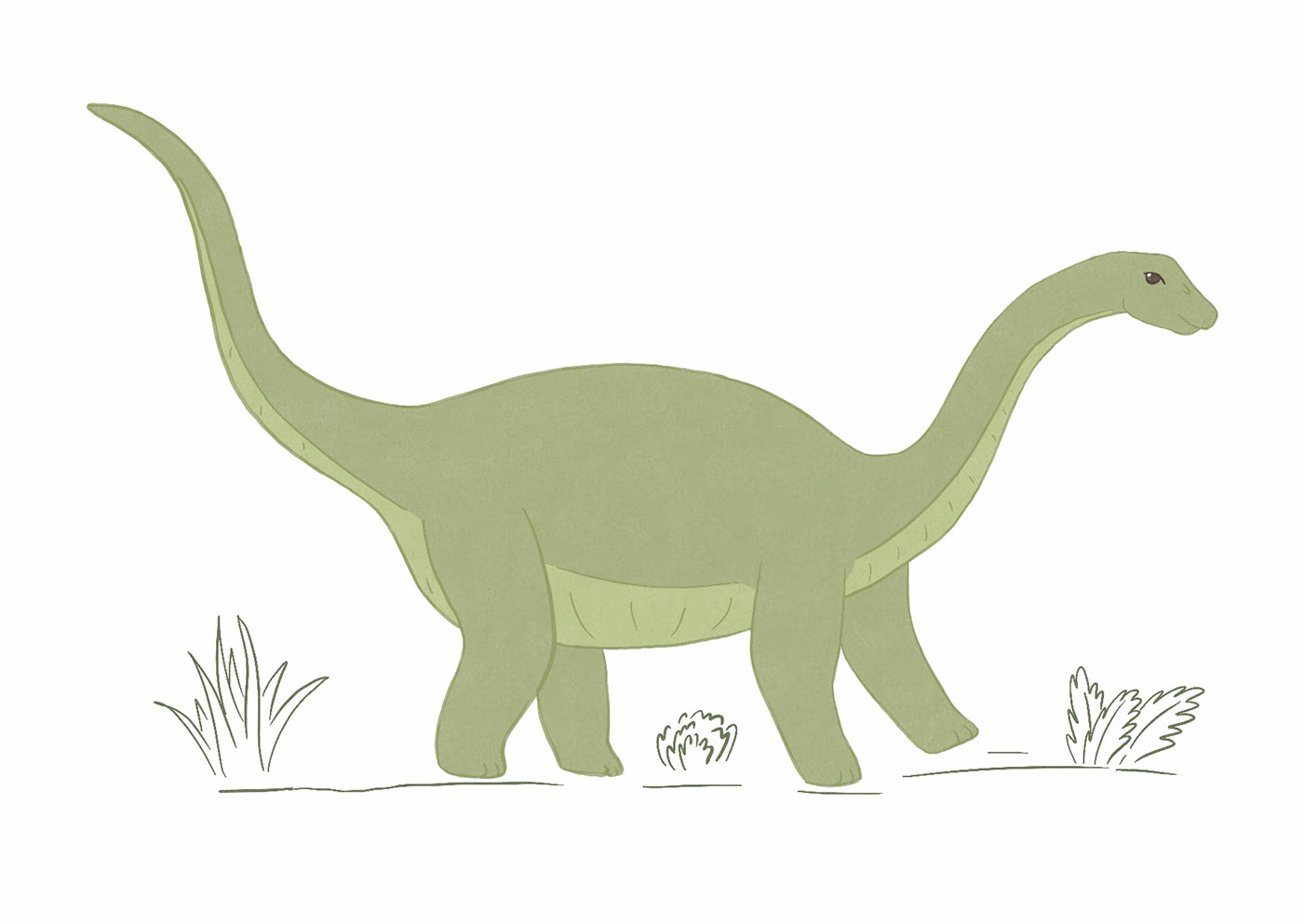 Динозавры — Изображение №6 — Иллюстрация, Графика на Dprofile