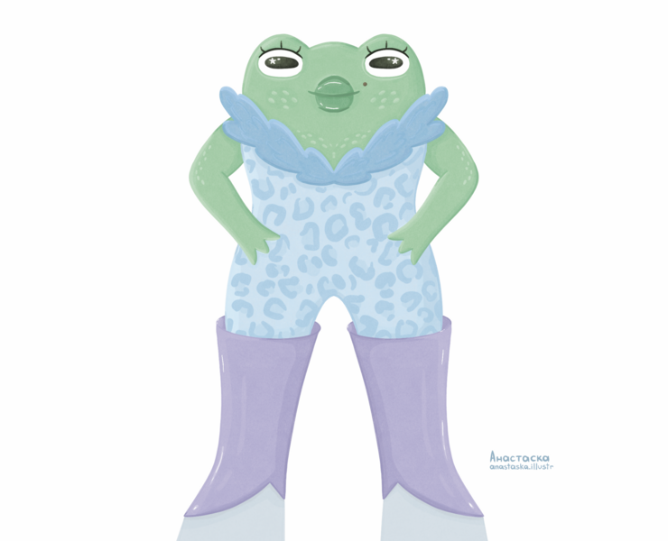 Toad characters | Who let the toads out — Иллюстрация, Графика на Dprofile